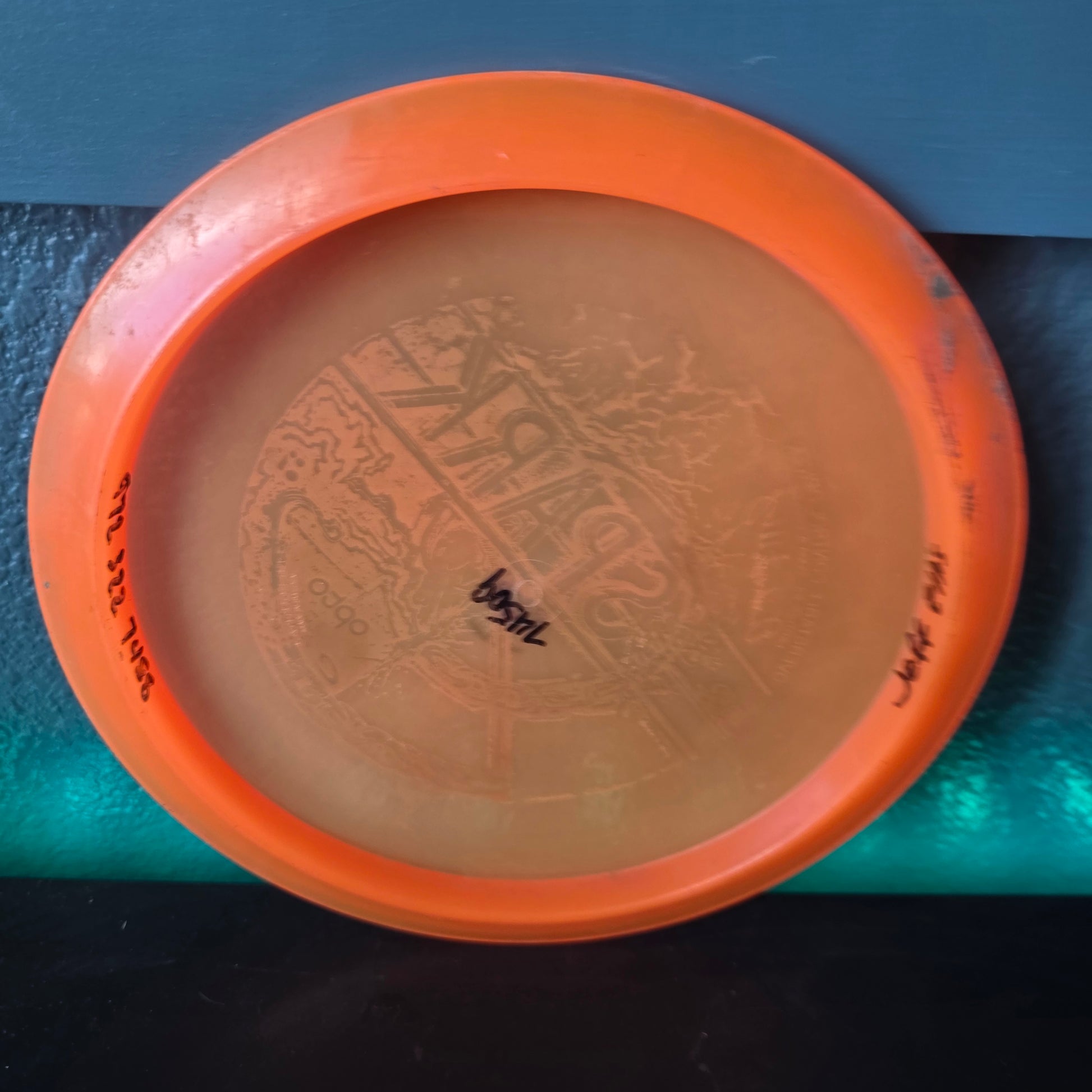 Oop Dave Feldberg PFN Latitude 64 Opto Spark flat and firm run, high parting line 173g inked 7/10
