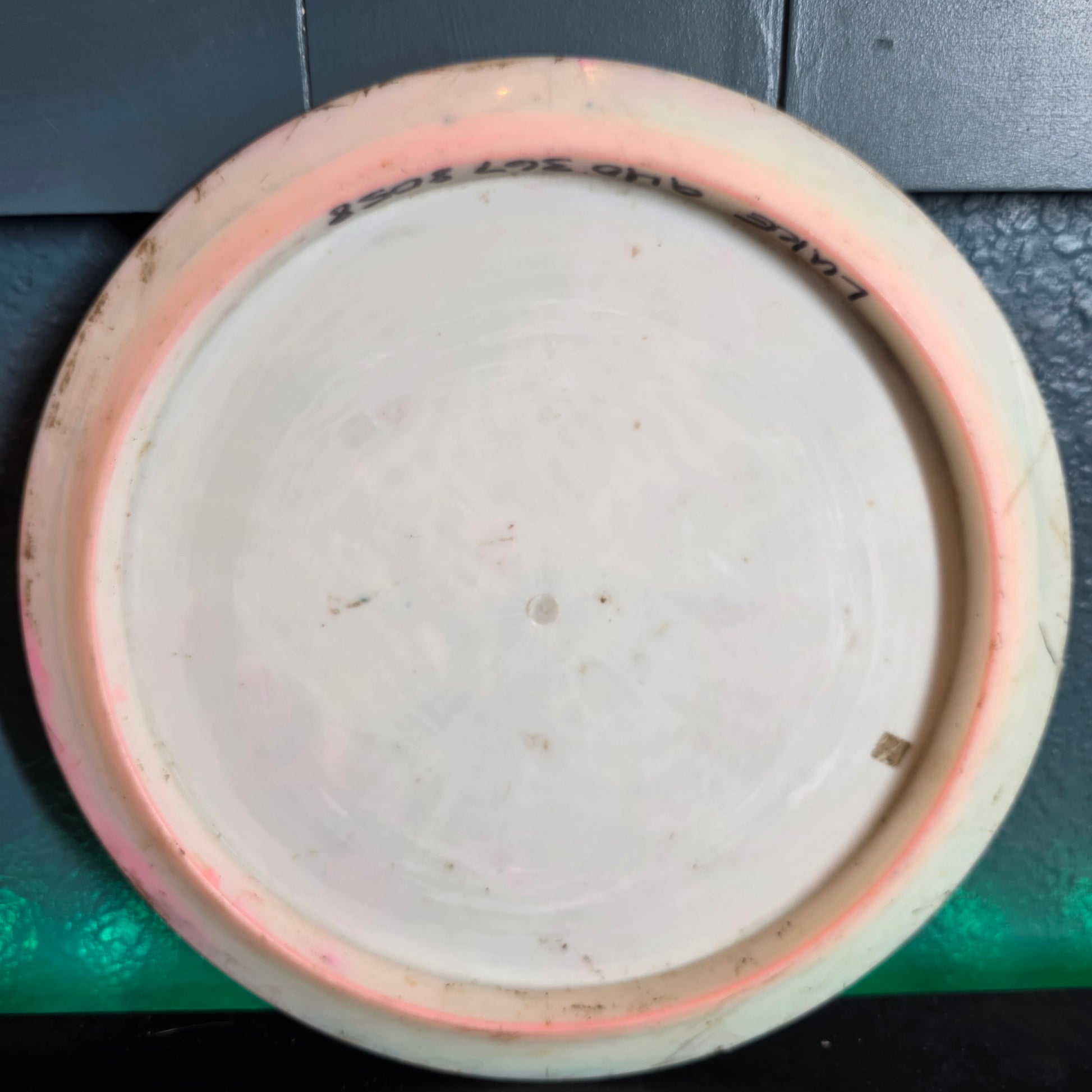 Thought space athletics Aura omen I dyed 174g 6/10 flat and firm with rim ink