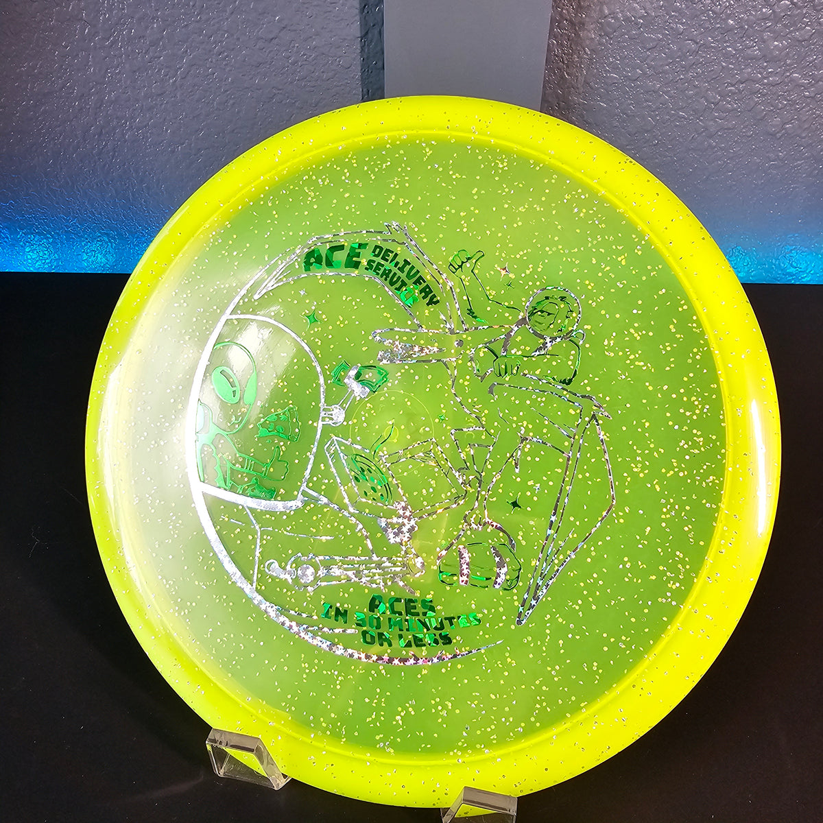 Innova Metal Flake Champion Roc3 - Ace Delivery Service Tour Series Stamp