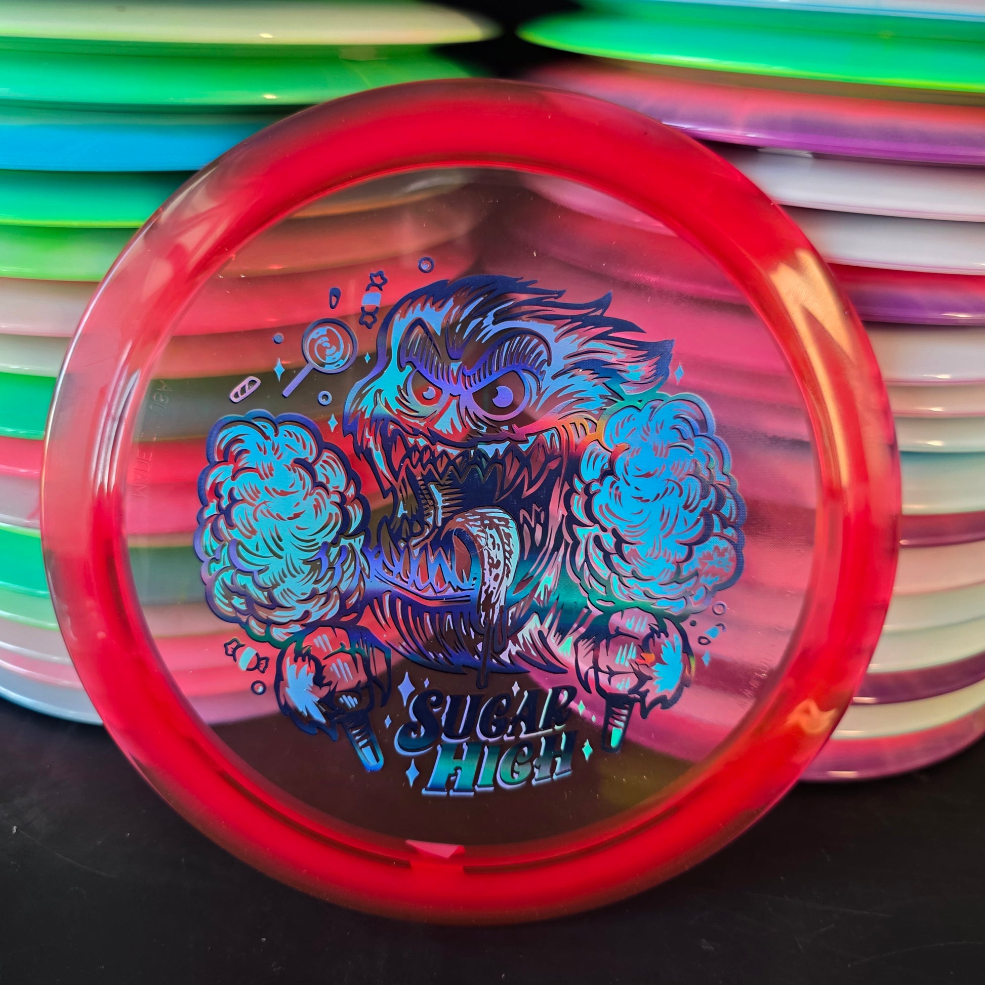 Innova FLAT TOP Champion Firebird 173-5g Sugar High 2-Foil Stamp