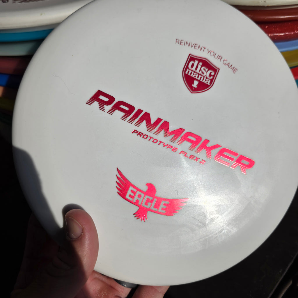 New Prototype Discmania Flex 2 d Line Rainmaker 173g 9.5/10