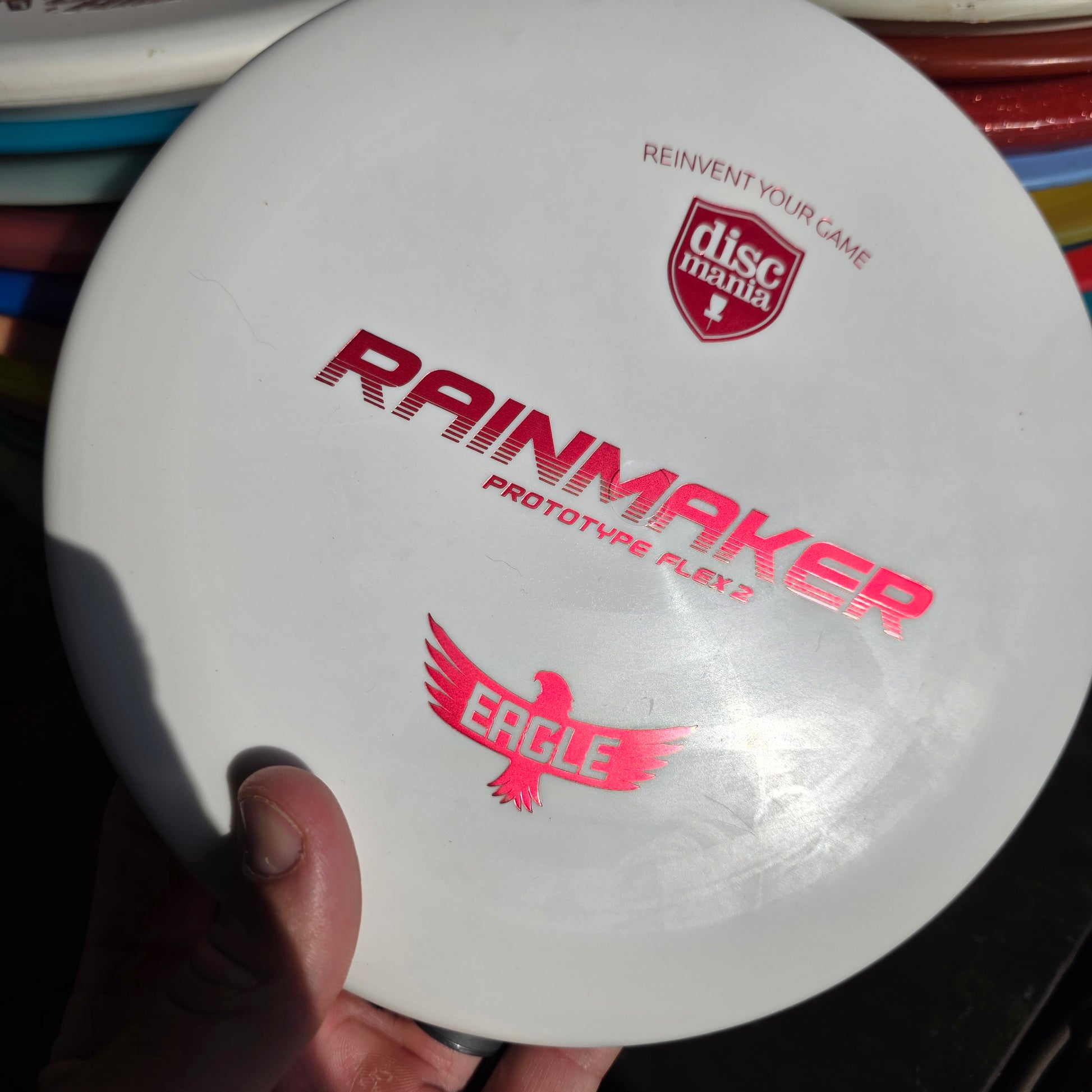 New Prototype Discmania Flex 2 d Line Rainmaker 173g 9.5/10