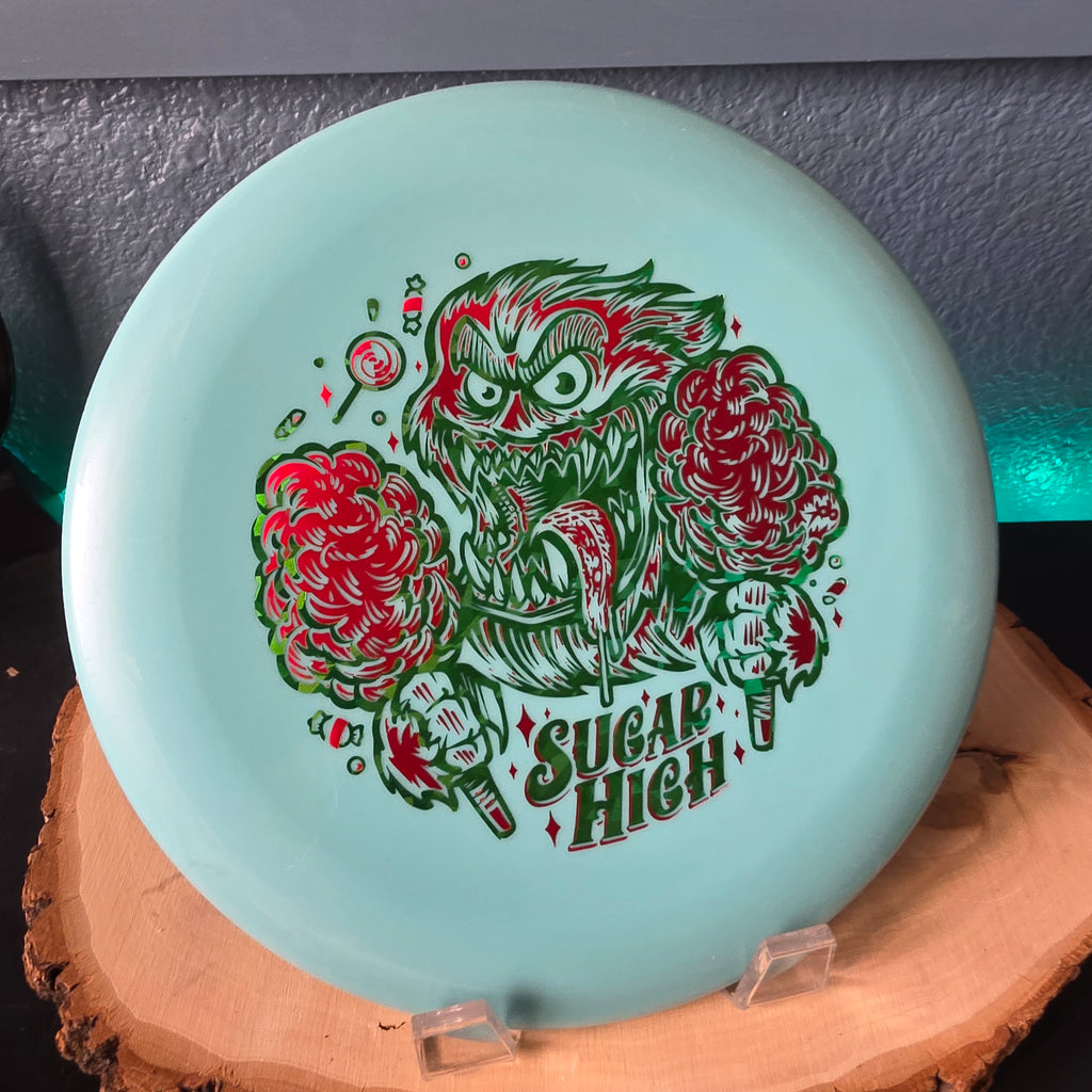 Rare Penned Color Glow Yeti Pro Aviars Sugar High 2-Foil stamp