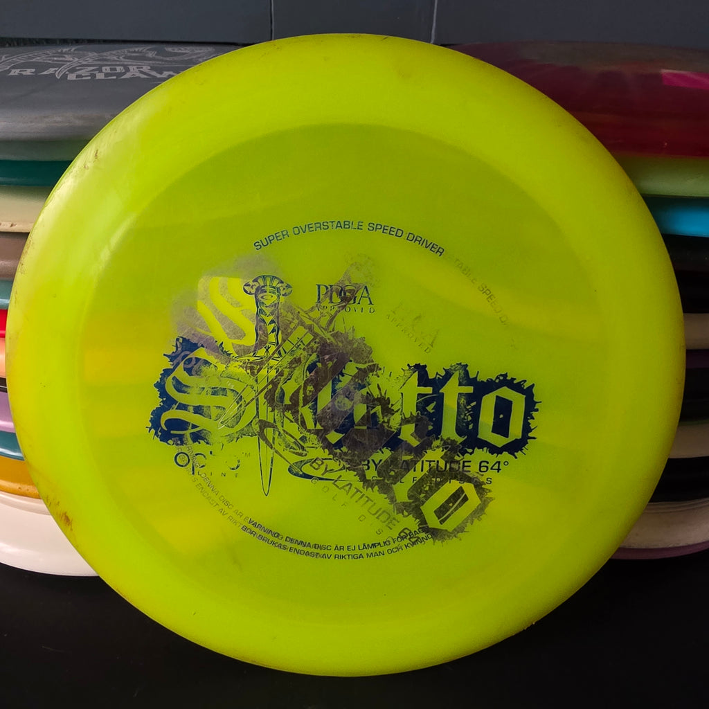 Latitude 64 Pfn Opto Stileto double stamp rim ink 176g 8/10