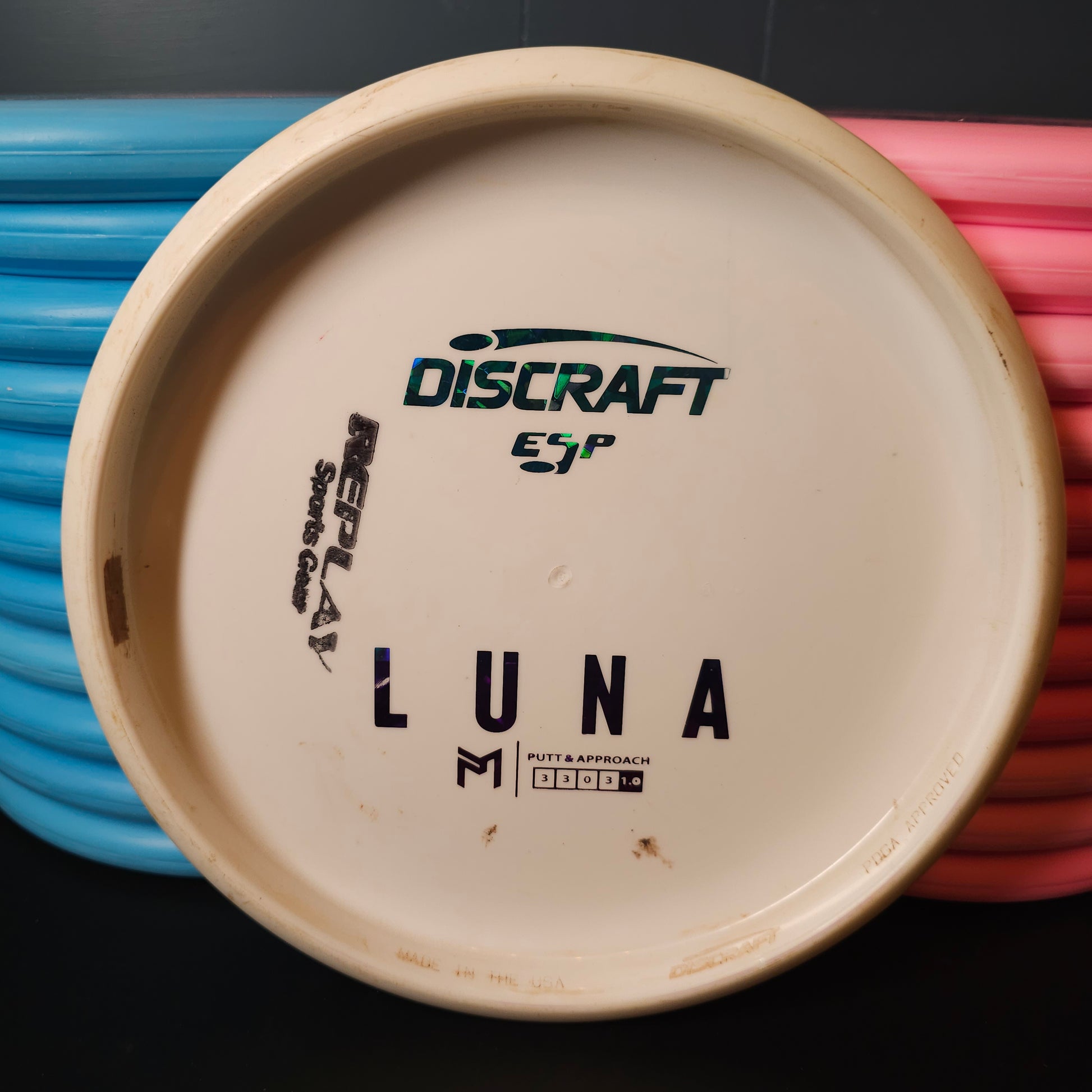 Discraft Bottom Stamped ESP Luna 174.6g 8/10