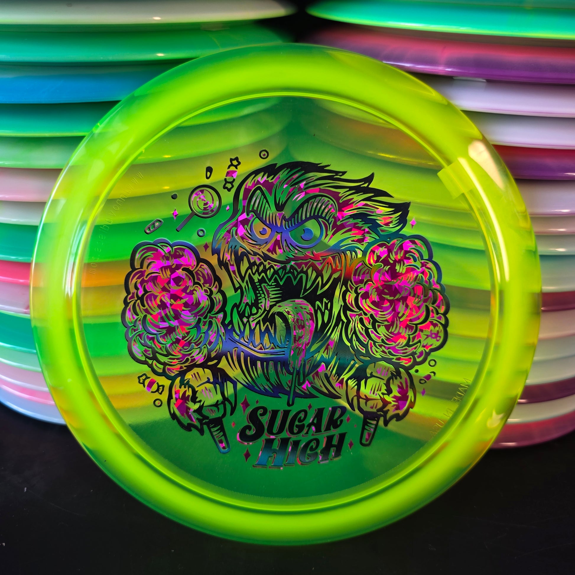 Innova FLAT TOP Champion Firebird 173-5g Sugar High 2-Foil Stamp