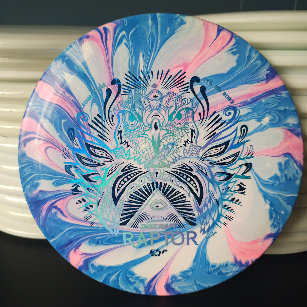 Dyed Discraft ESP Raptor 2-foil Ledgestone edition 173g 8.5/10