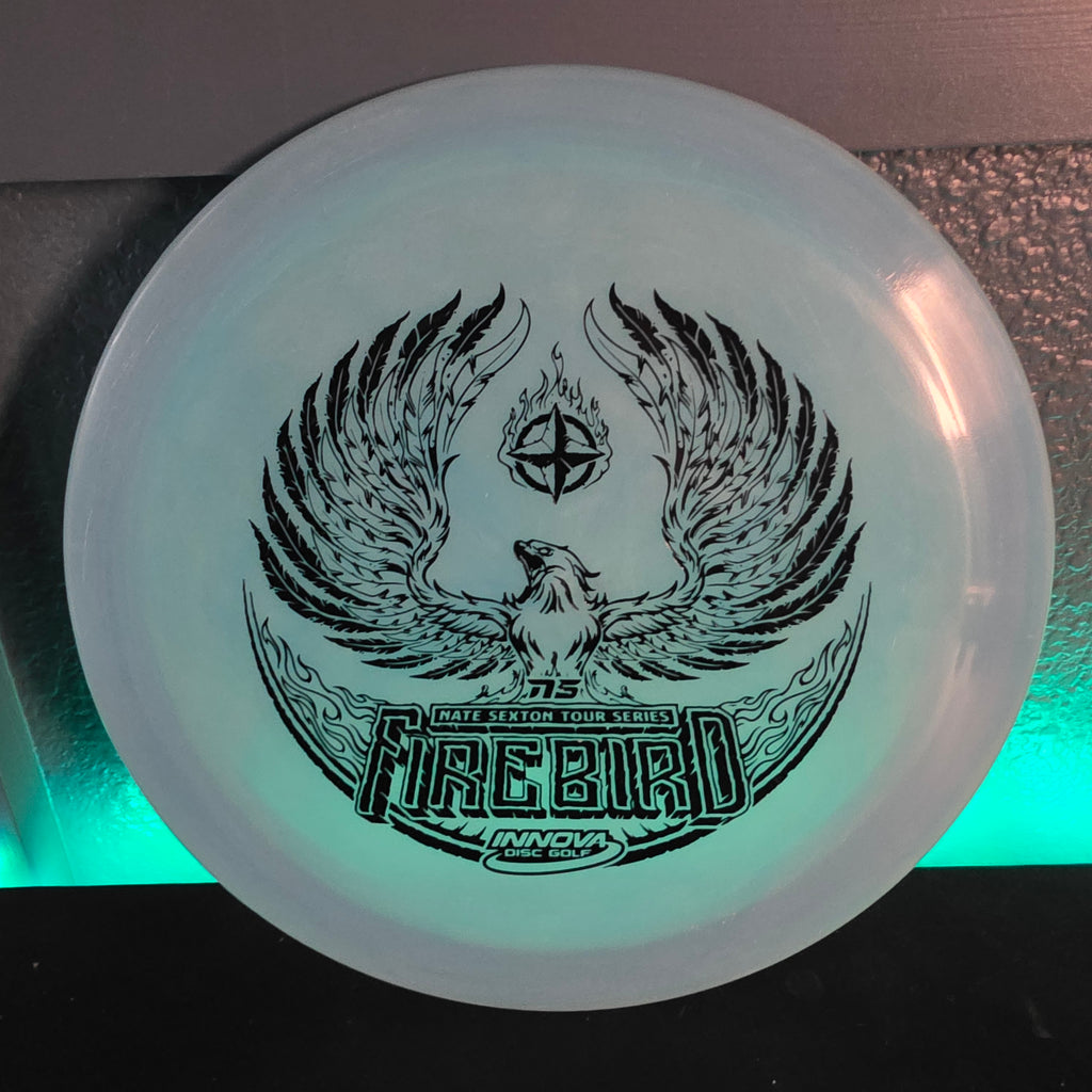 New 2021 Nate Sexton Innova Color Glow Champion Firebird 174g 9.5/10