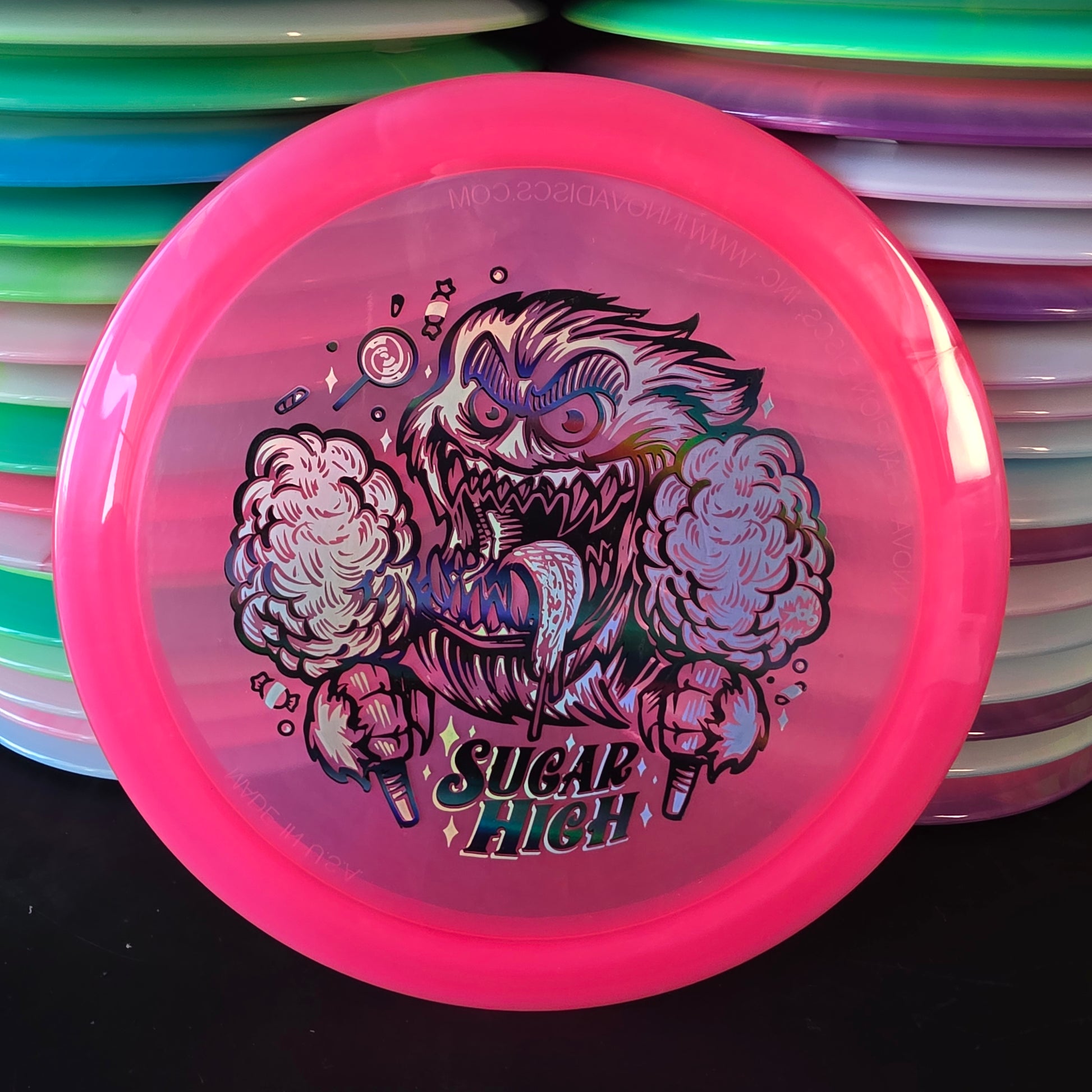 Innova FLAT TOP Champion Firebird 173-5g Sugar High 2-Foil Stamp