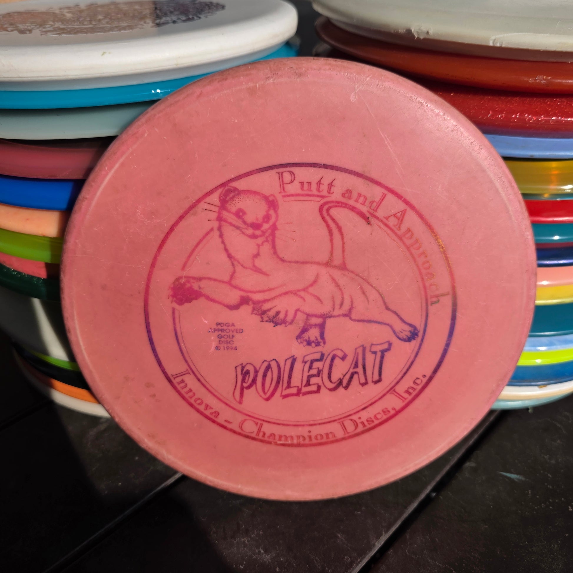 Pfn Circle Stamped Innova Dx Polecat 174g 6/10