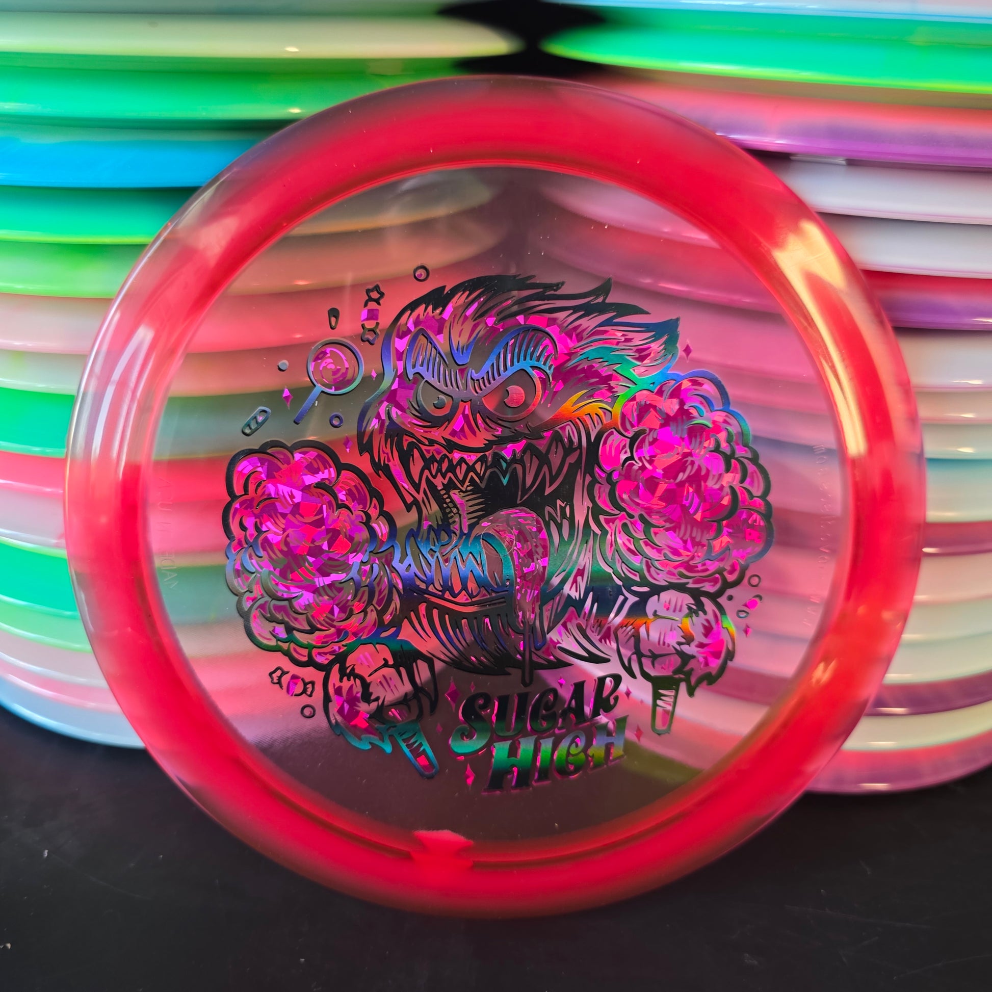 Innova FLAT TOP Champion Firebird 173-5g Sugar High 2-Foil Stamp