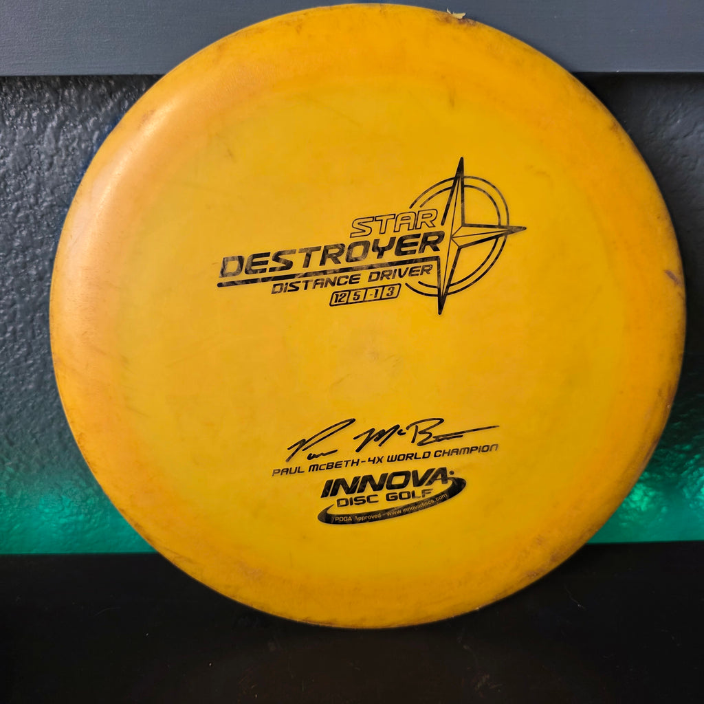 4x Paul mcbeth flat Innova Star Destroyer 6/10 173g
