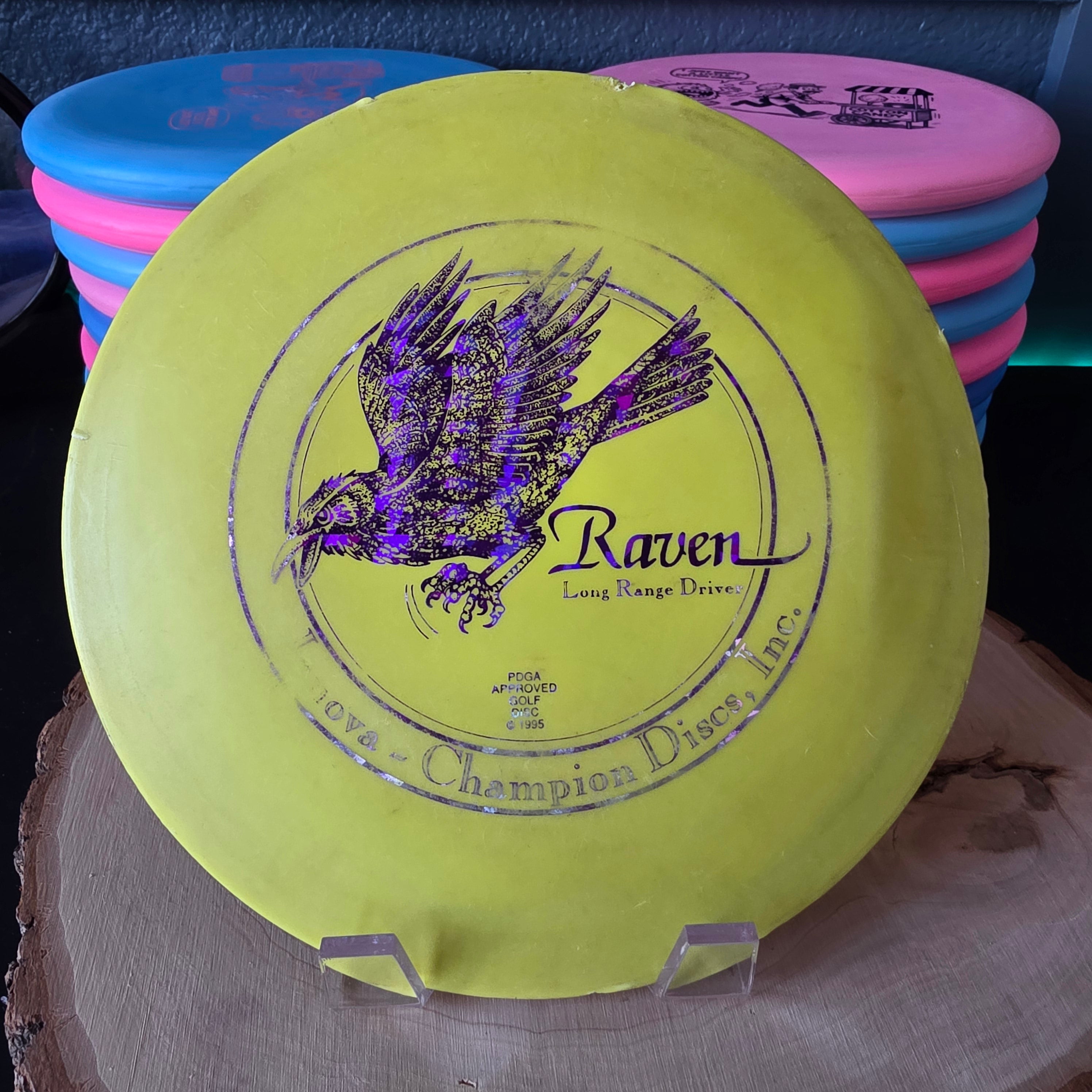 OOP Innova circle stamp dx raven 173g 4/10 ink
