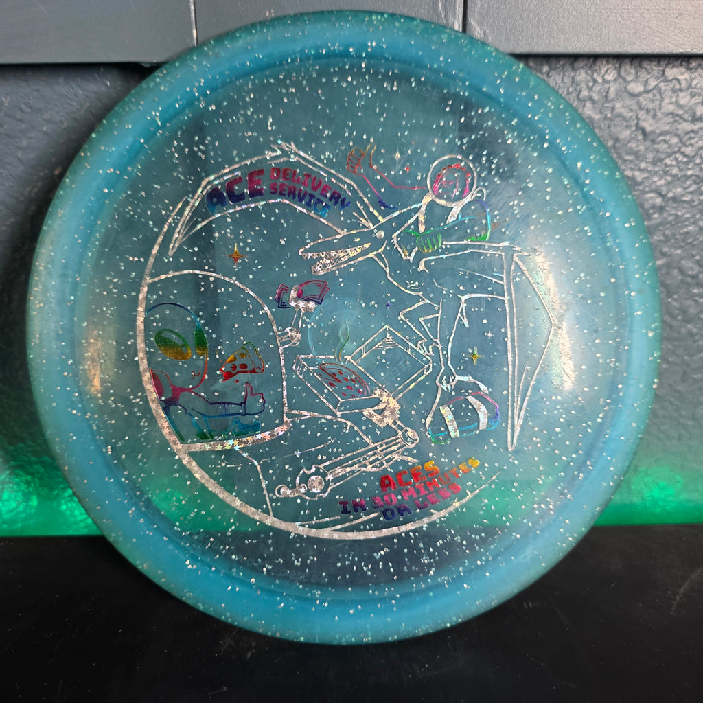 Ace delivery service Innova Champion Metal Flake Teebird 174g 8/10 rim ink
