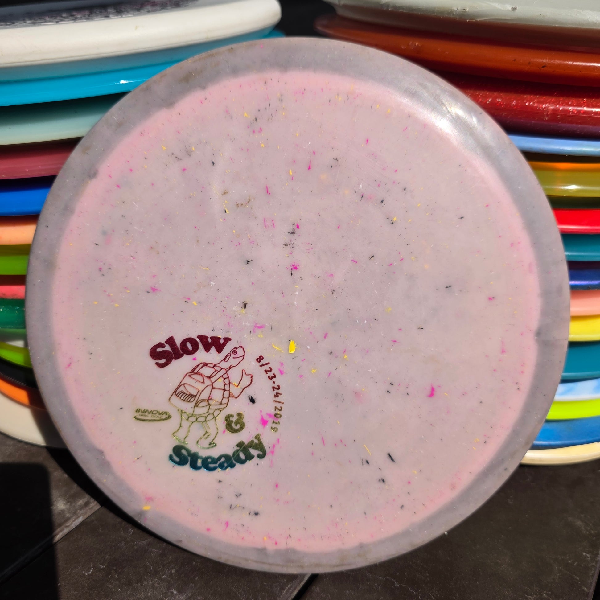 Unique Innova Halo Splatter Star Thunderbird 174g inked 8/10