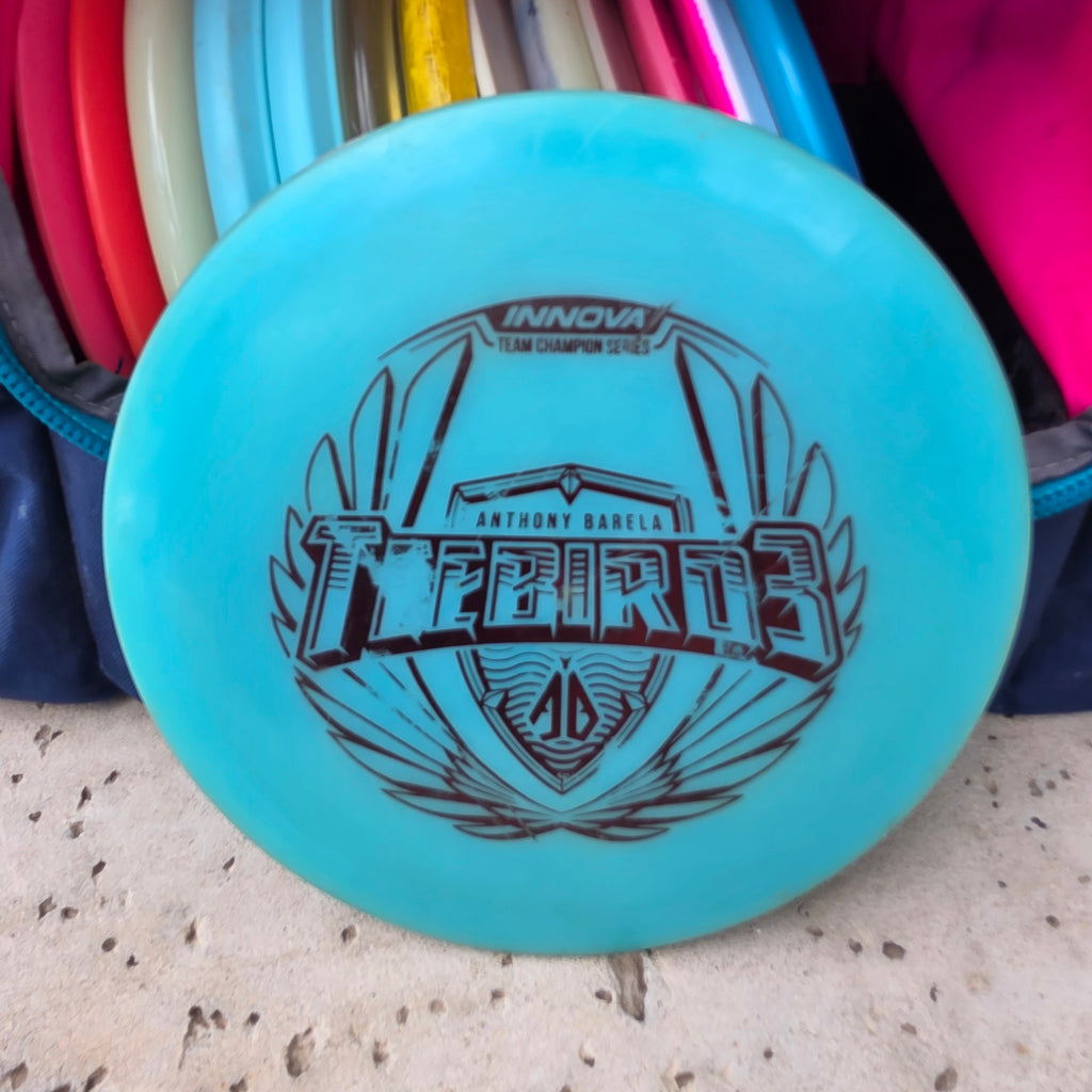 Anthony Barela Innova Color Glow Champion Teebird3 rim ink 6.5/10 174g
