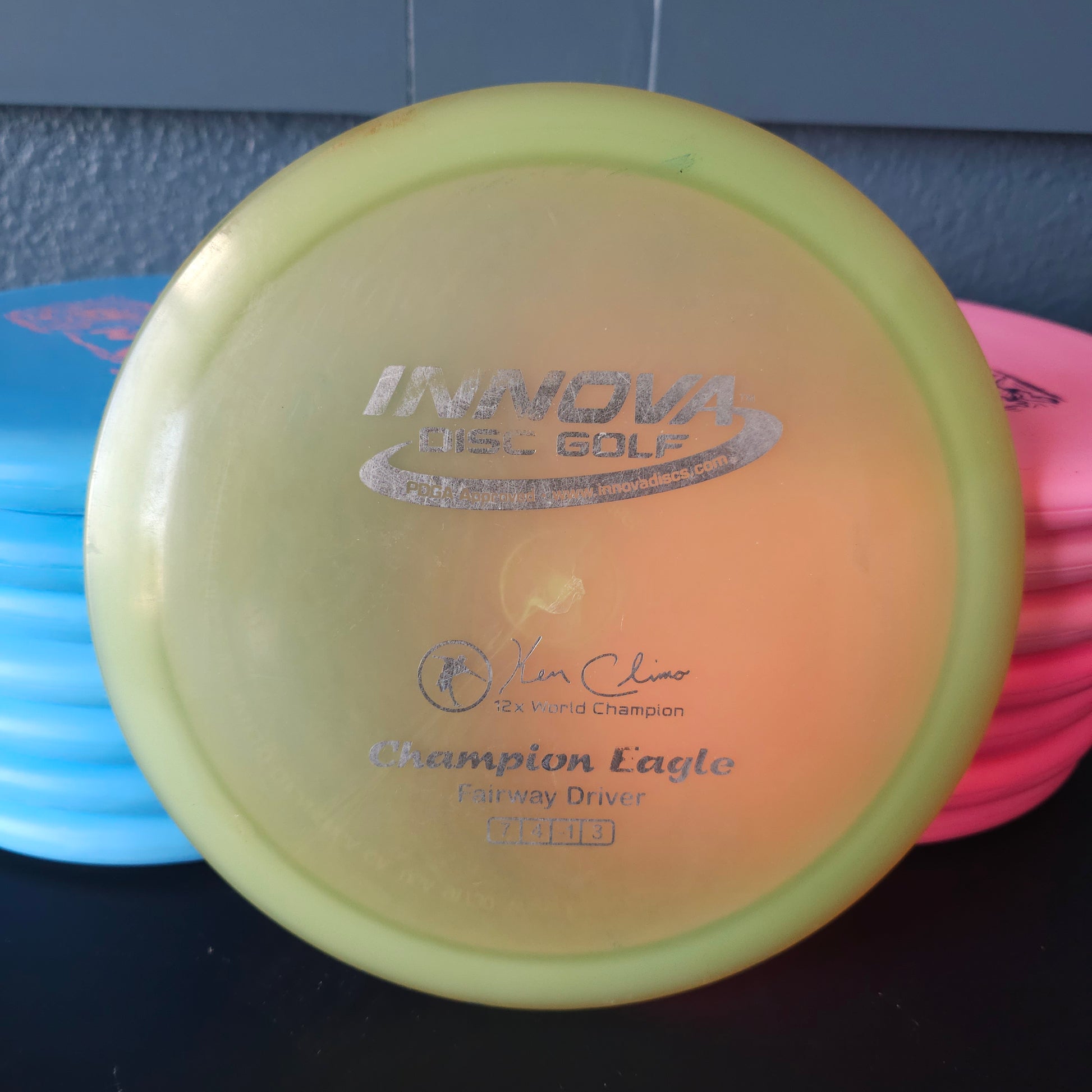 Opaque Run - Innova Champion Eagle 175.0g 8/10