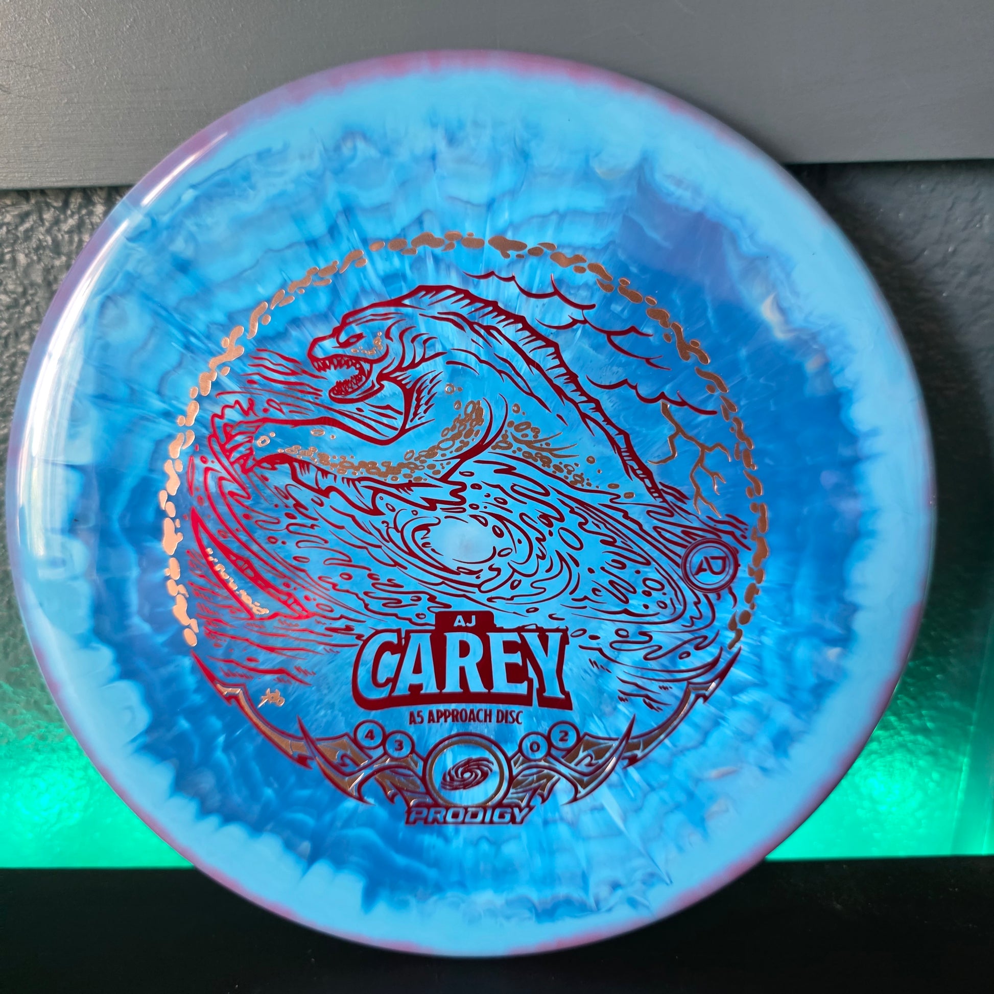 Prodigy 750g Spectrum A5 aj carry edition double stamp 173g 9.5/10