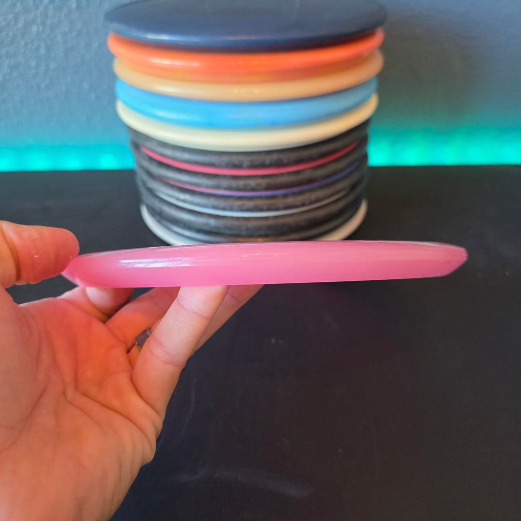 Discmania Color Glow C-Line MD1 Triple Stamp Mystery Box Run 180g rim ink 8/10