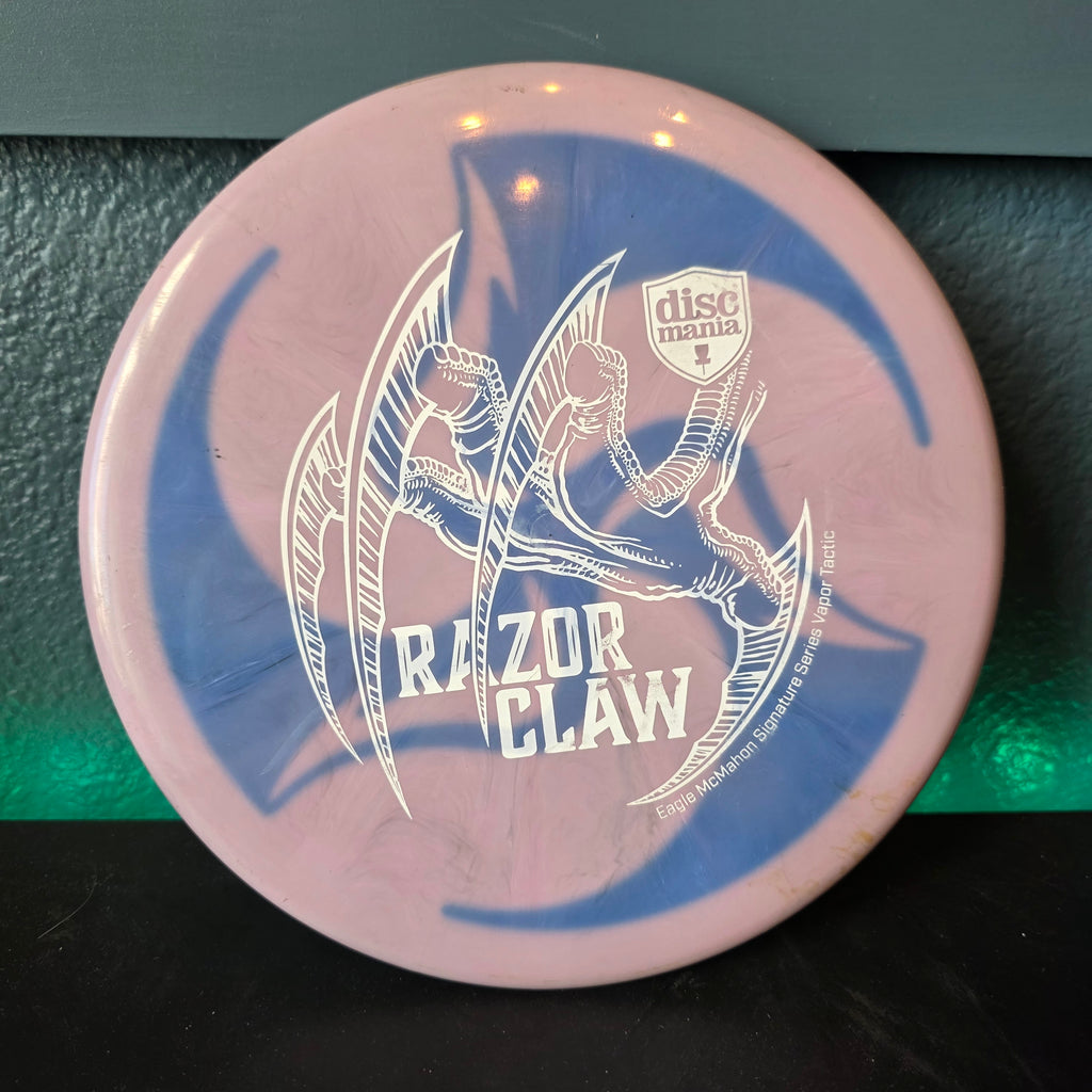 Discmania Razor Claw 1 Lux Vapor Tactic(P4) Huk labs dye 177g 8.5/10