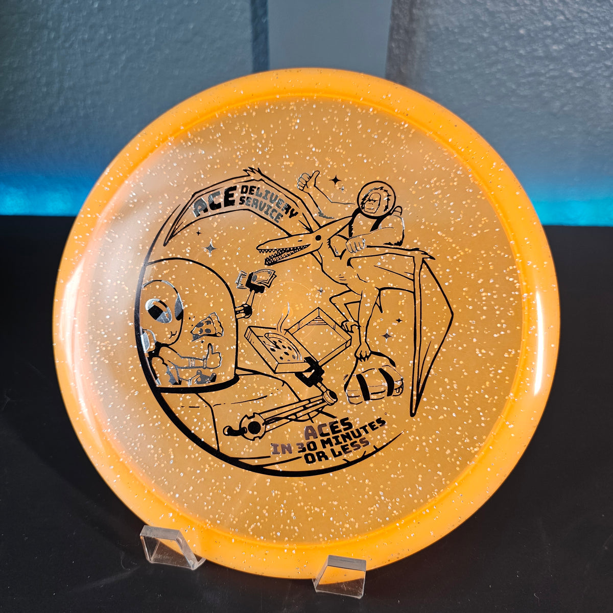 Innova Metal Flake Champion Roc3 - Ace Delivery Service Tour Series Stamp