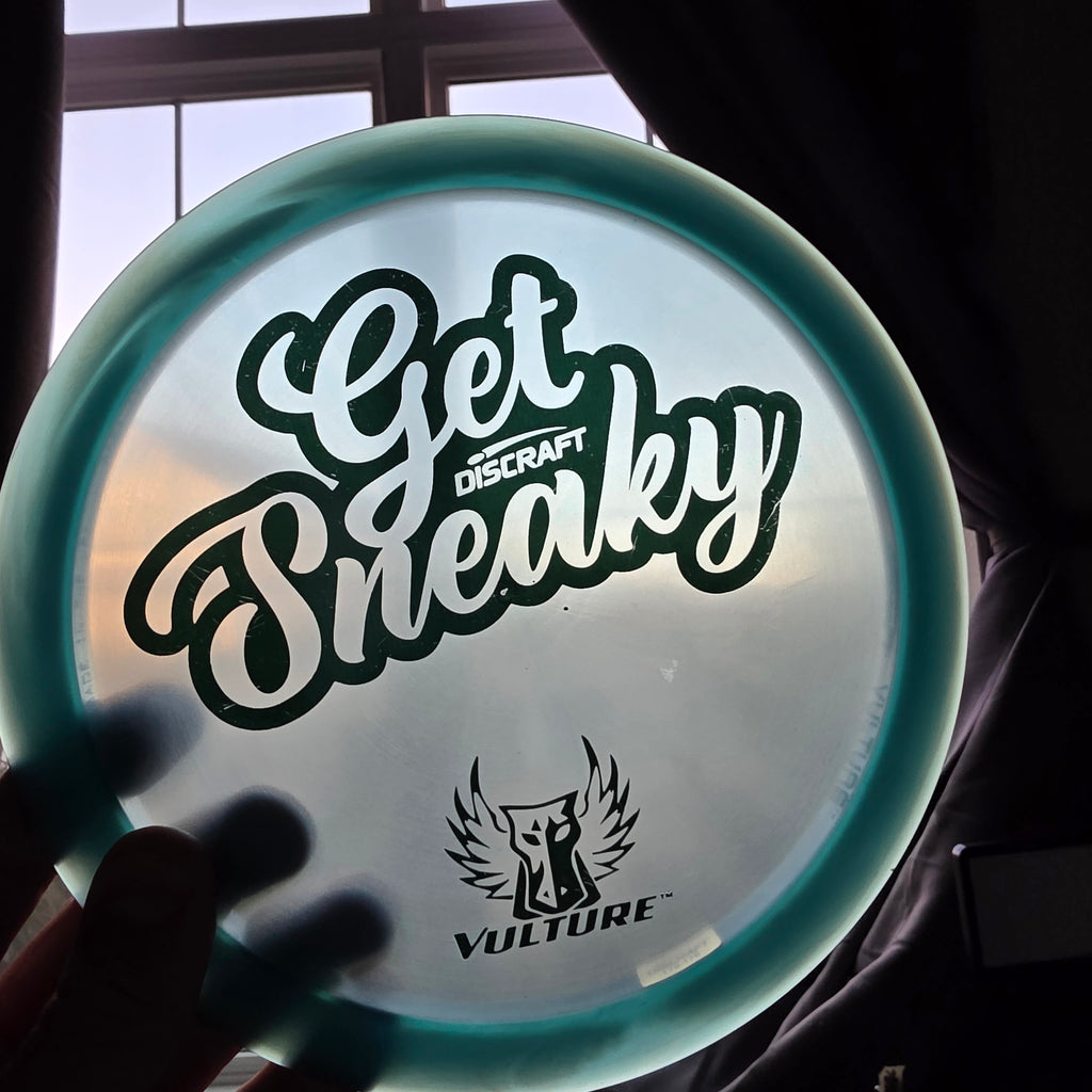 Rare Discraft Z Glo Vulture Get Sneaky Brodie Smith edition 174g 9.5/10