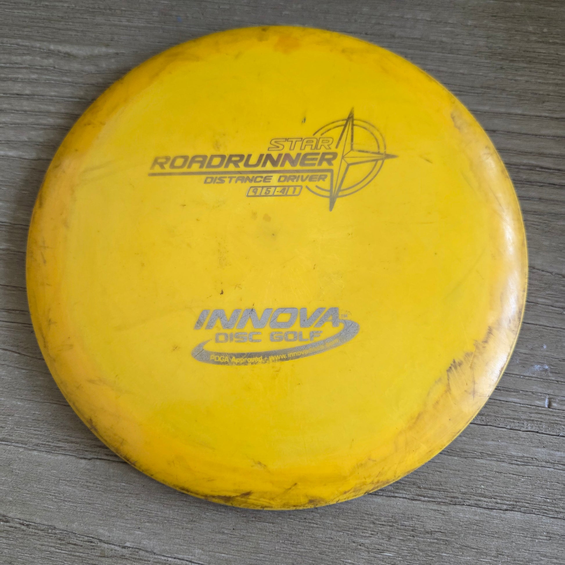Penned Innova Star Roadrunner 160g inked 6/10