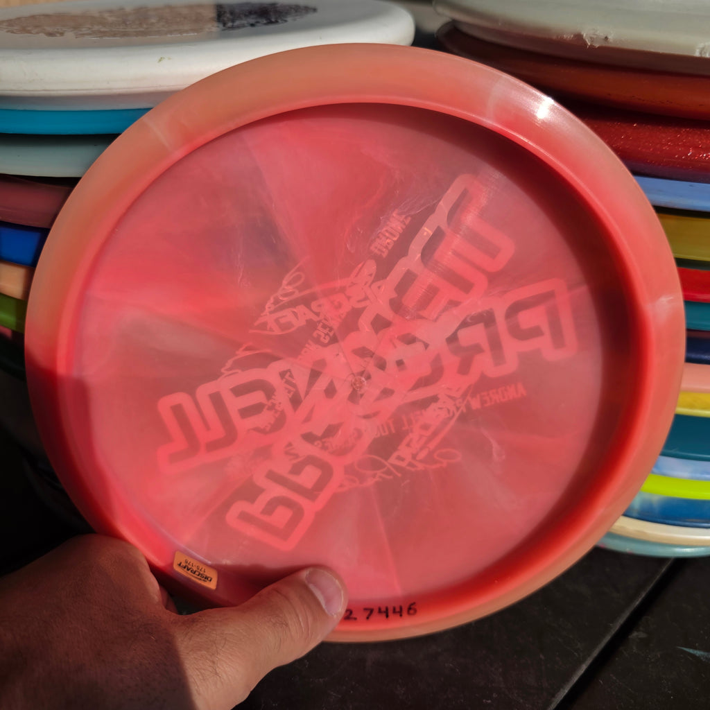 Double stamped 2020 Discraft Z Swirl Drone 176g 8.5/10 with rim ink