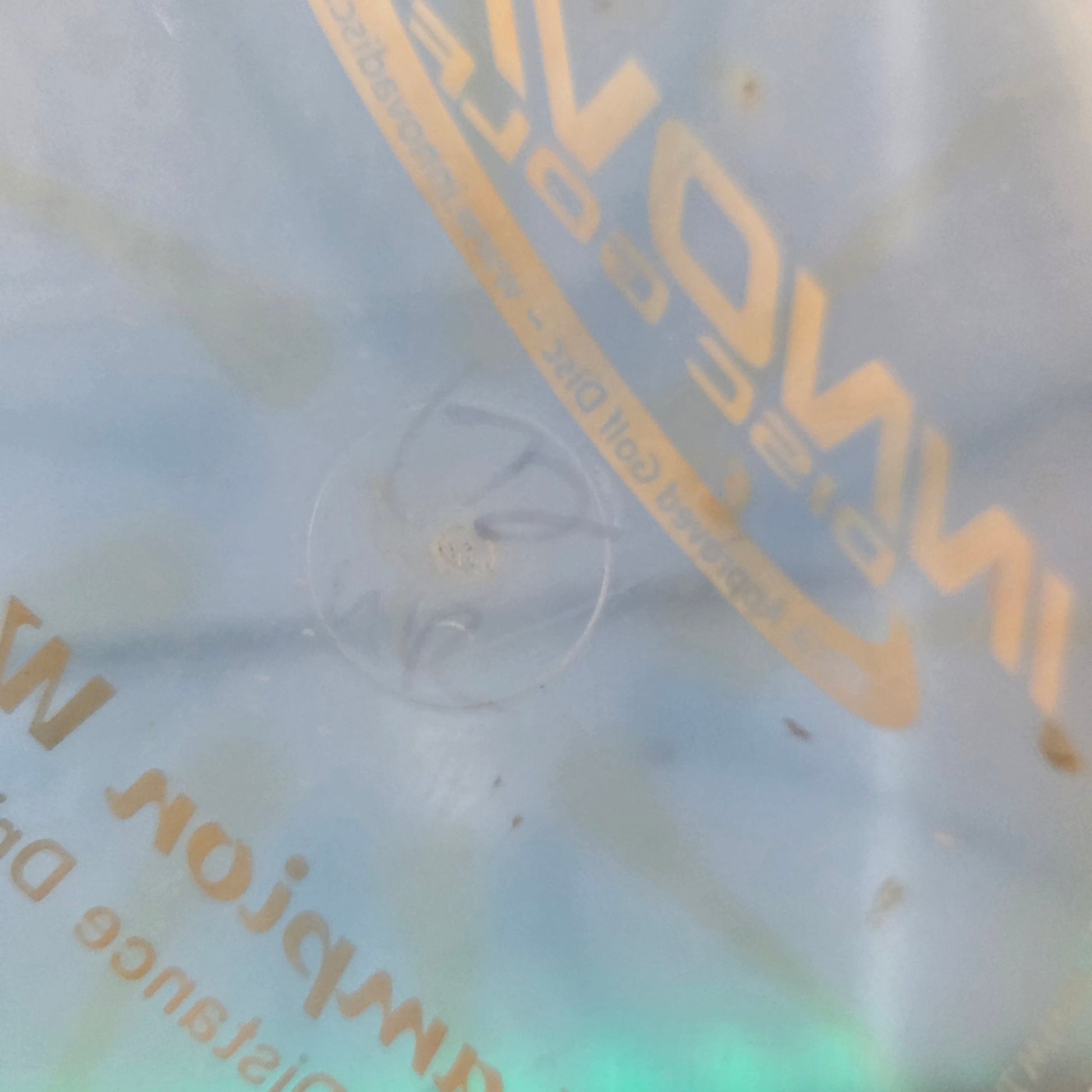 Penned WR Innova Champion Wraith PFN 172g one small nick in rim 6/10