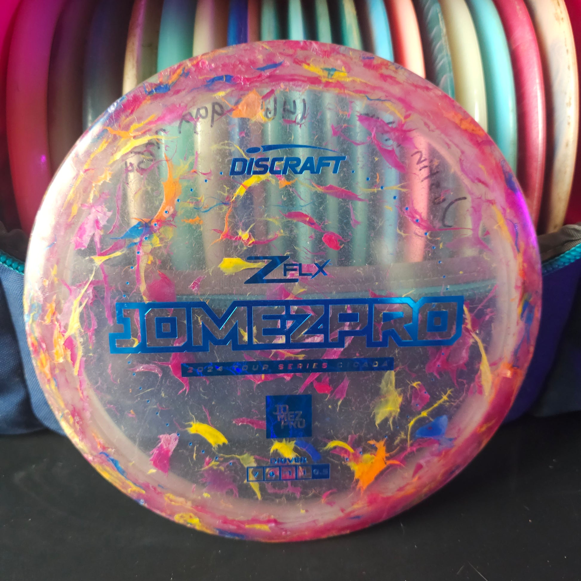Jomezpro Discraft Tour series Cicada Jawbreaker z 173g inked 8.5/10