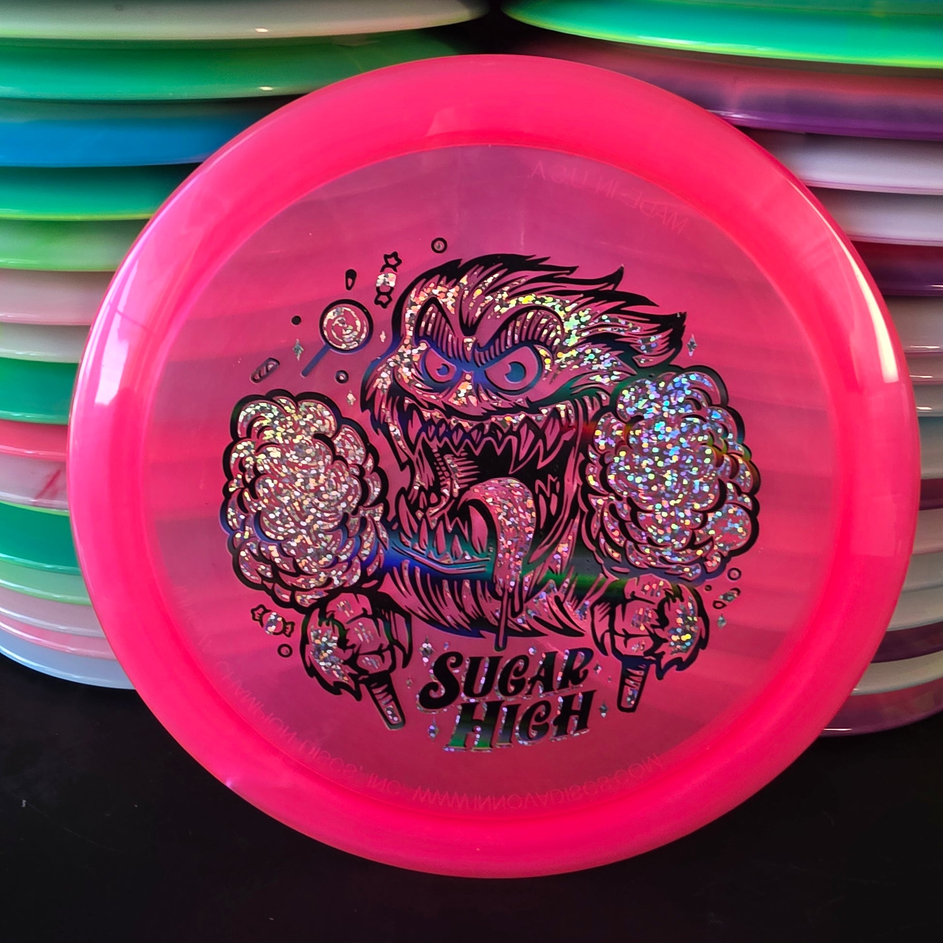 Innova FLAT TOP Champion Firebird 173-5g Sugar High 2-Foil Stamp