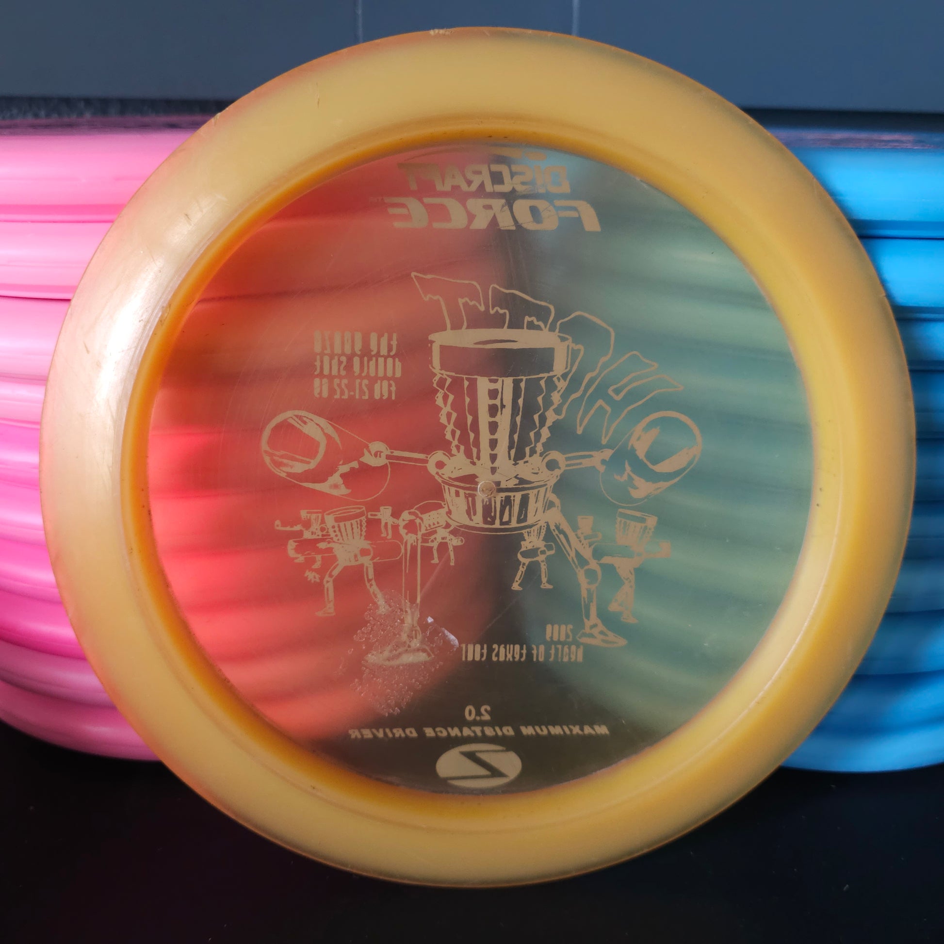 2009 Discraft PFN Z Force - Super Flat and Stiff 173.8g 8/10