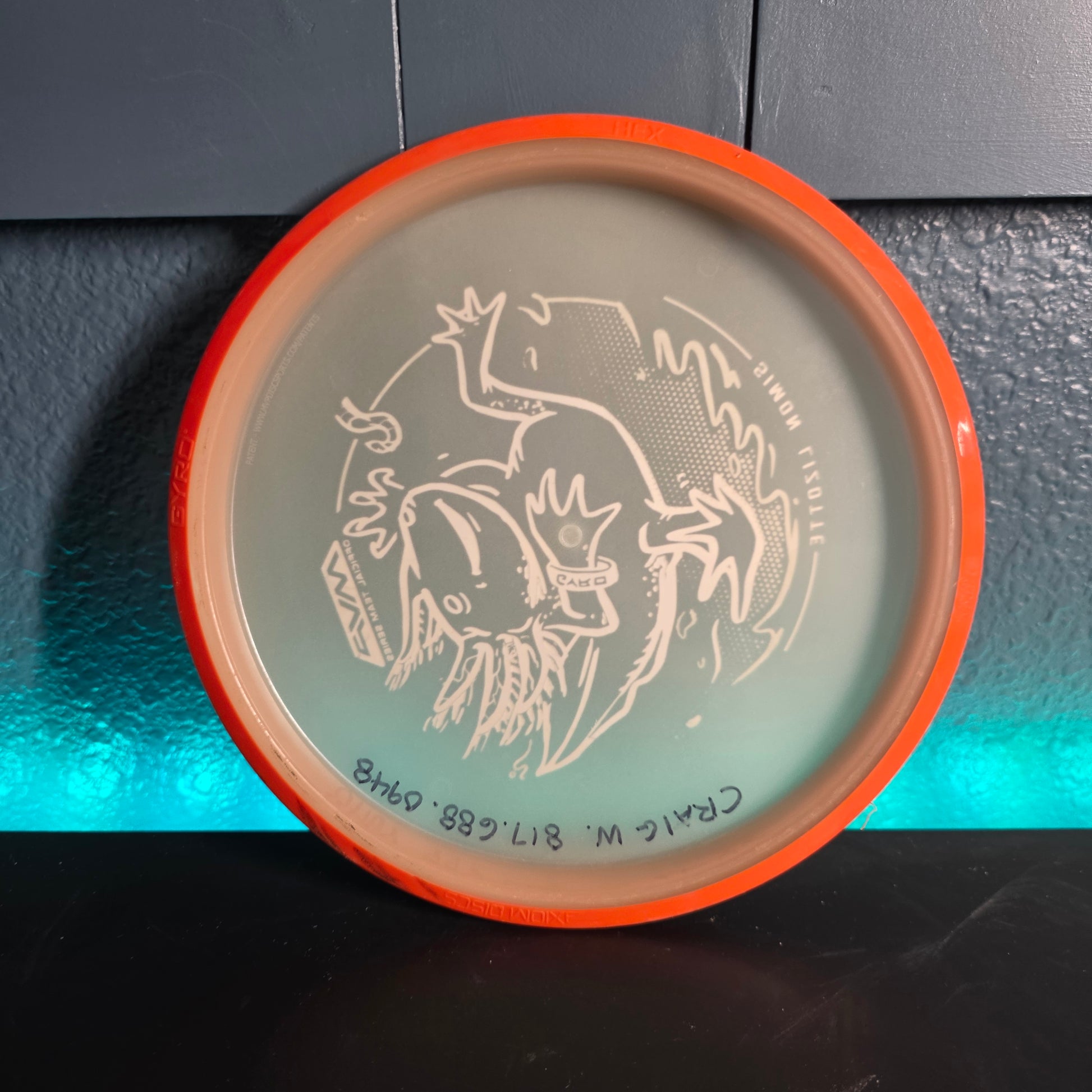 Simon Lizotte Axiom Eclipse Hex Axolotl run 176g ink 8/10