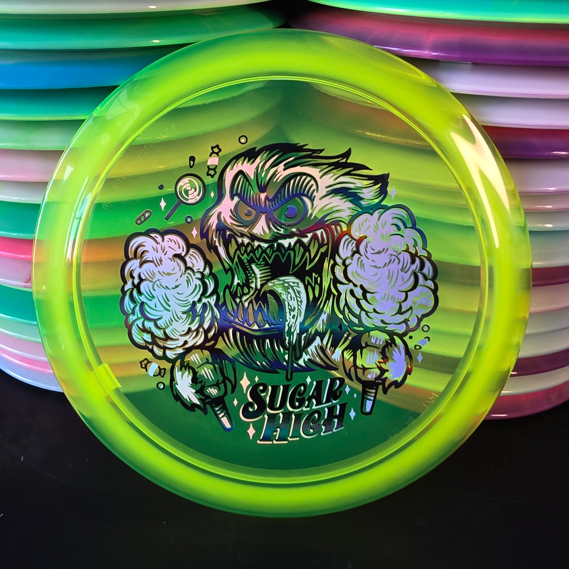 Innova FLAT TOP Champion Firebird 173-5g Sugar High 2-Foil Stamp