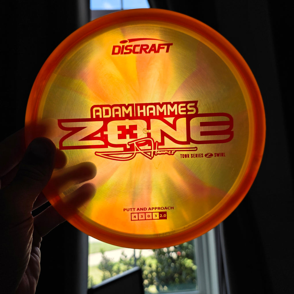 New 2025 Discraft Tour Series Z Swirl Zone Adam Hammes 174g 9.5/10