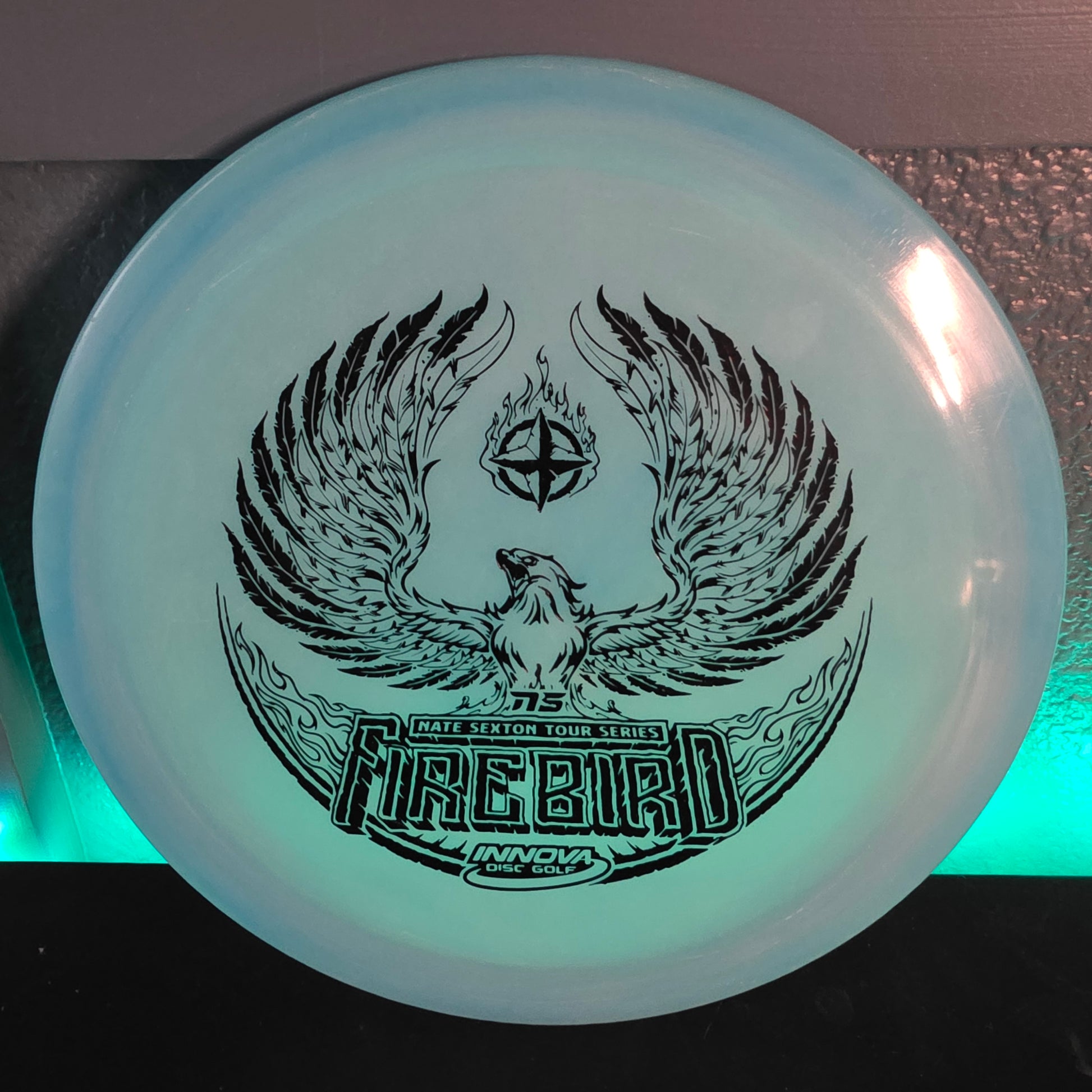 New 2021 Nate Sexton Innova Color Glow Champion Firebird 174g 9.5/10