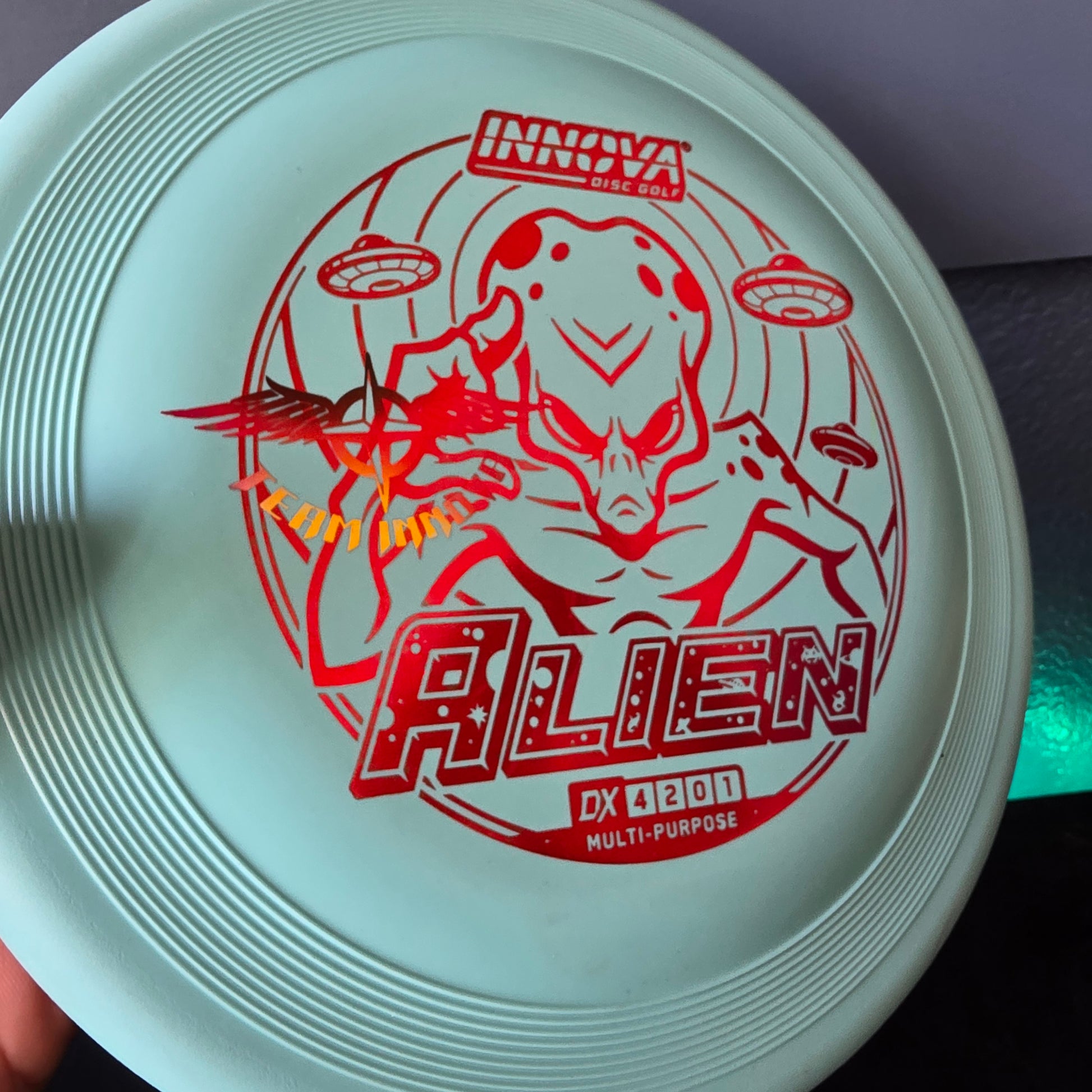 New Team Stamped Innova DX Alien 179g