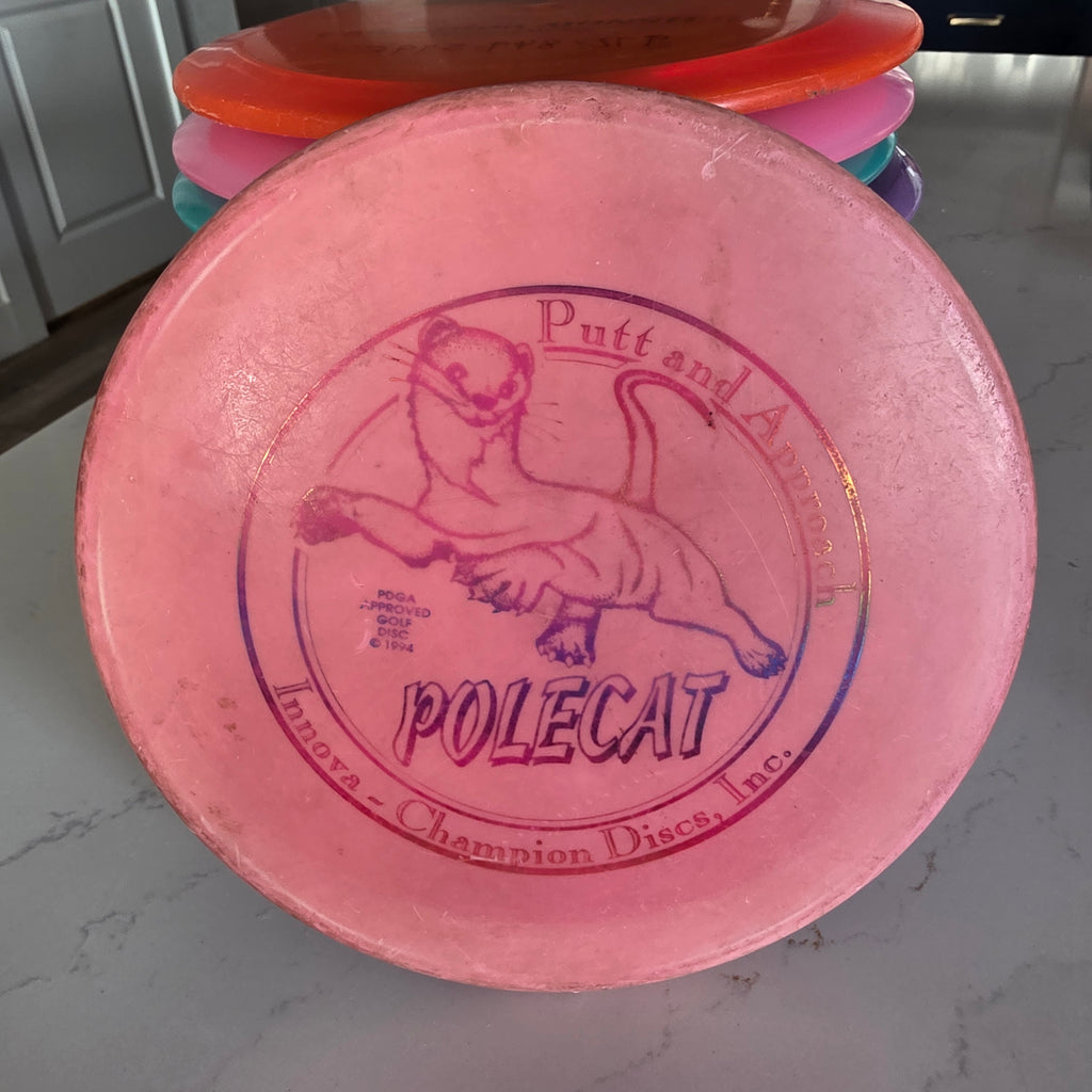 Circle stamped PFN Penned Innova Dx Polecat 174g ink 6/10