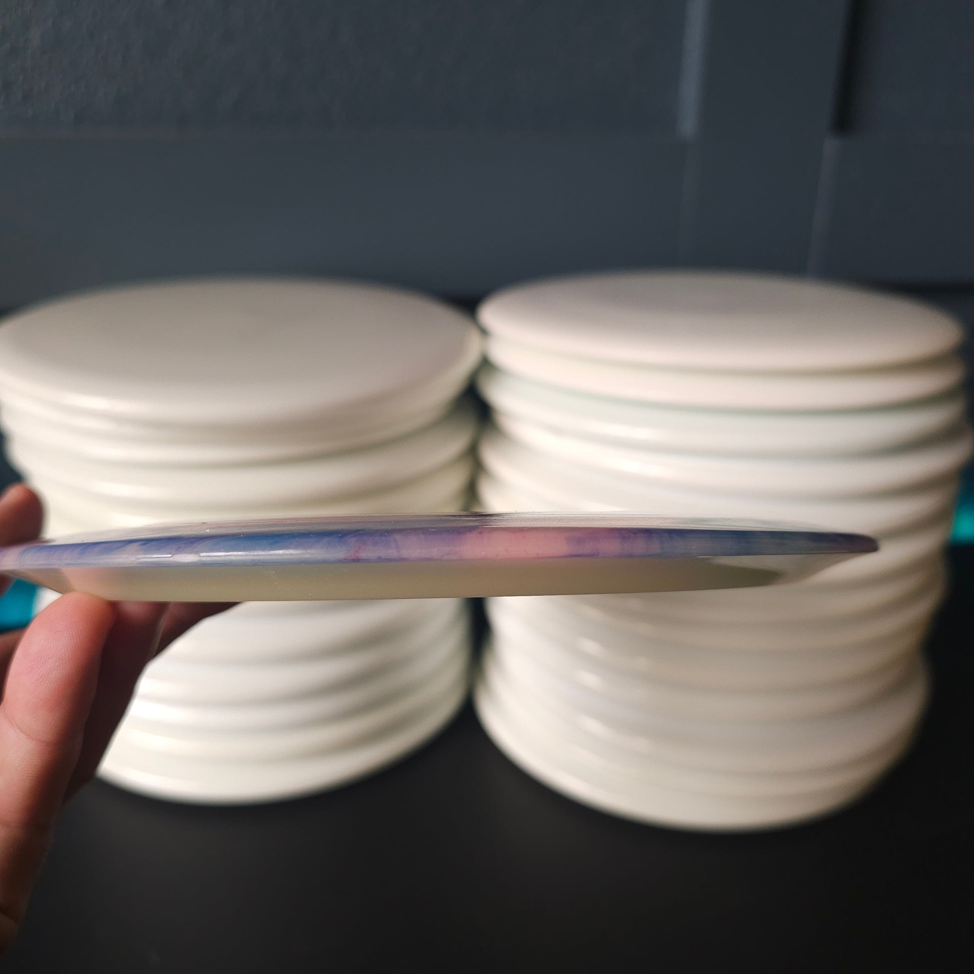 Dyed Mint Discs Nocturnal Alpha 3rd run rim ink 173g 9/10