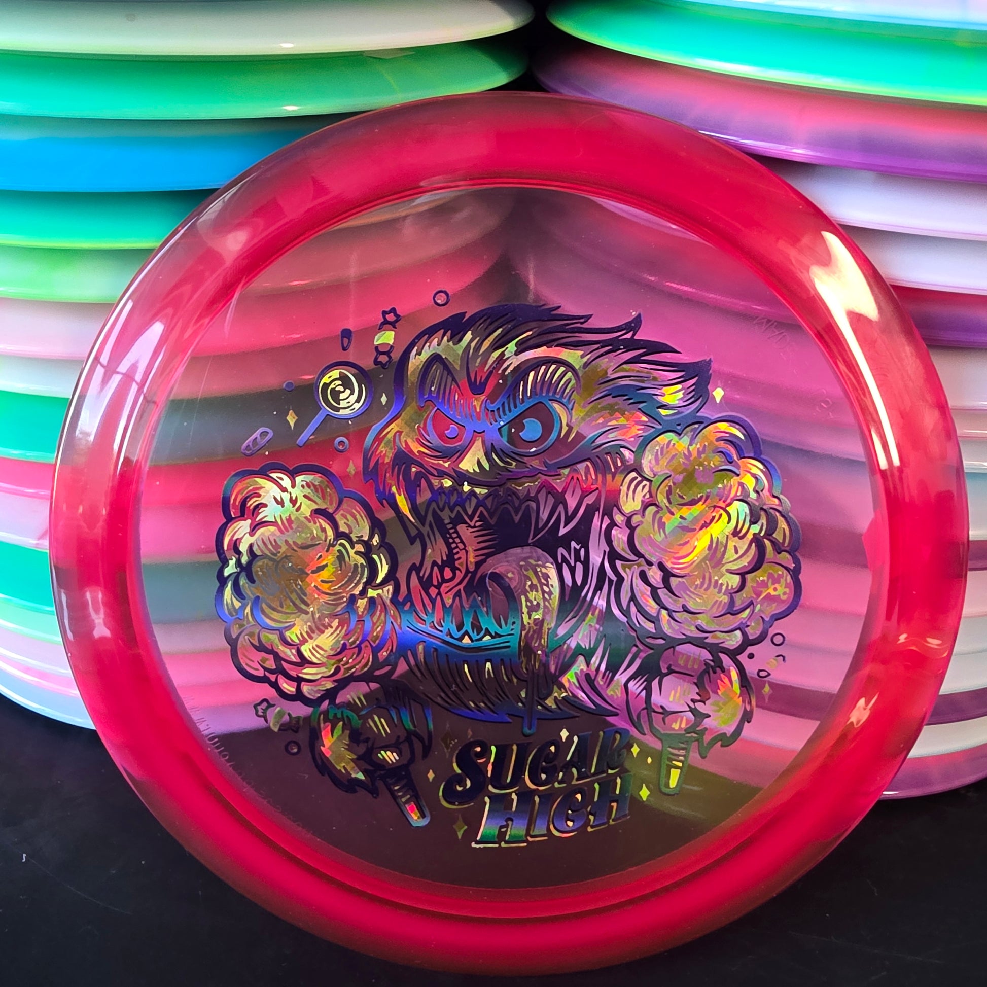 Innova FLAT TOP Champion Firebird 173-5g Sugar High 2-Foil Stamp