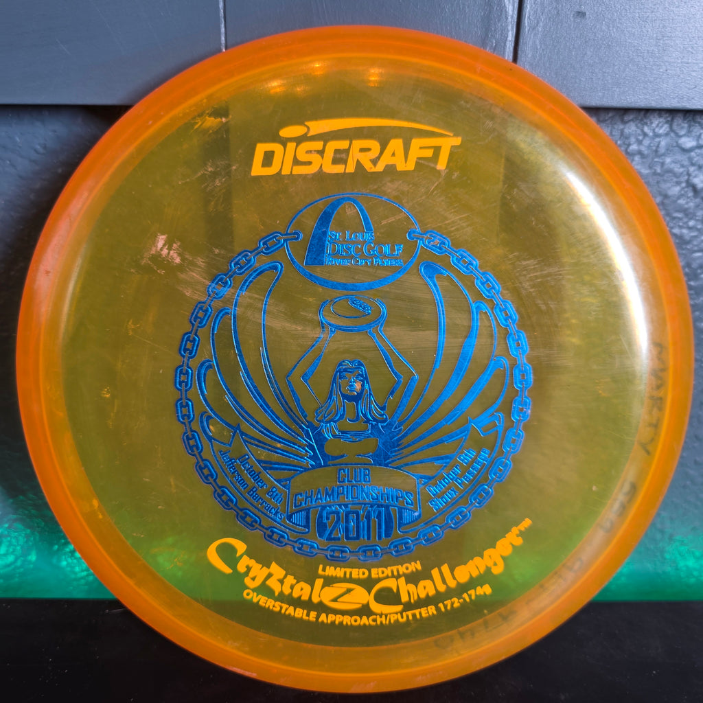 Limited edition Discraft Cryztal Z Challenger 2011 run 175g rim ink 7/10