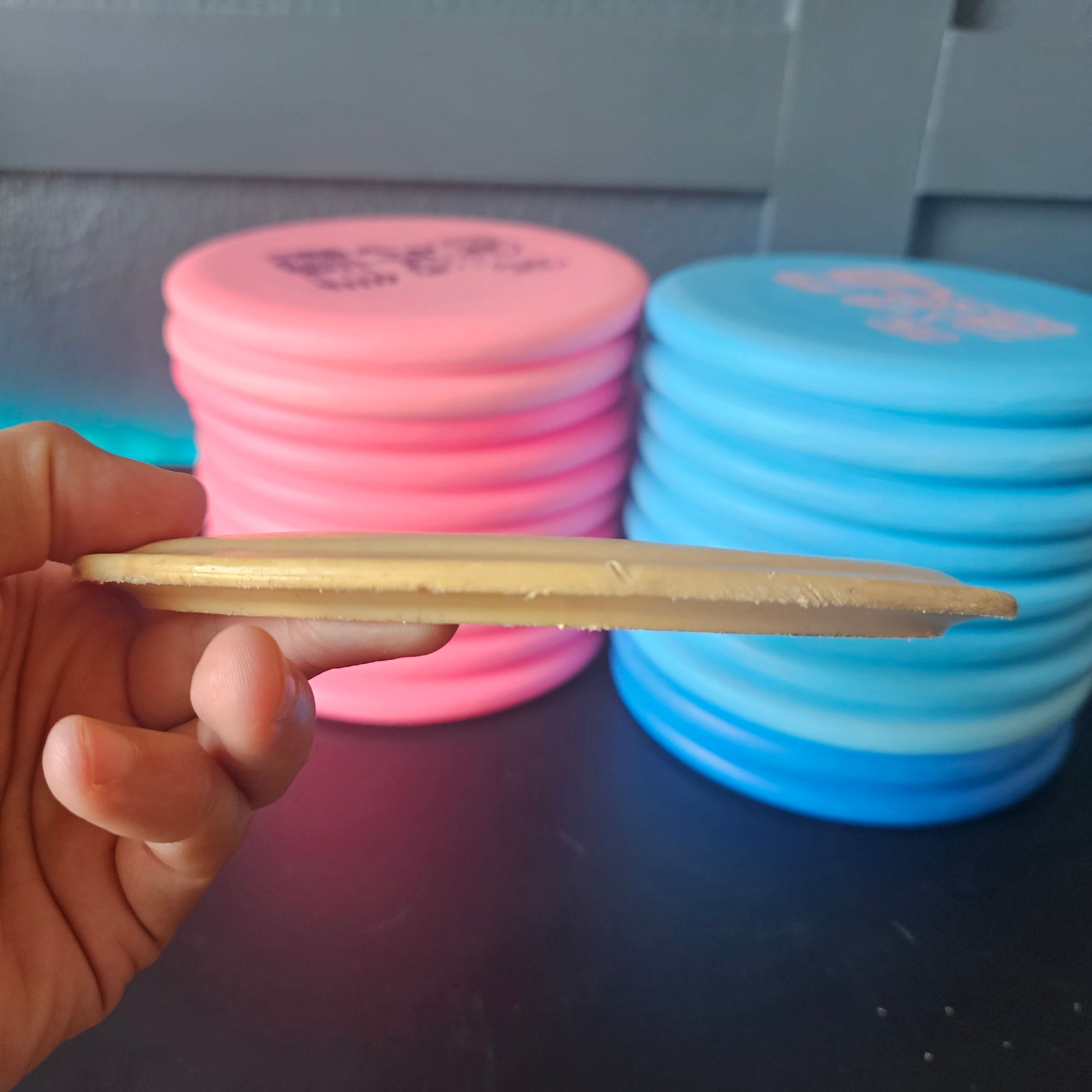 Discraft Xclone Pfn Cyclone walled lake tooling 176g, pat #s, 6/10, inked