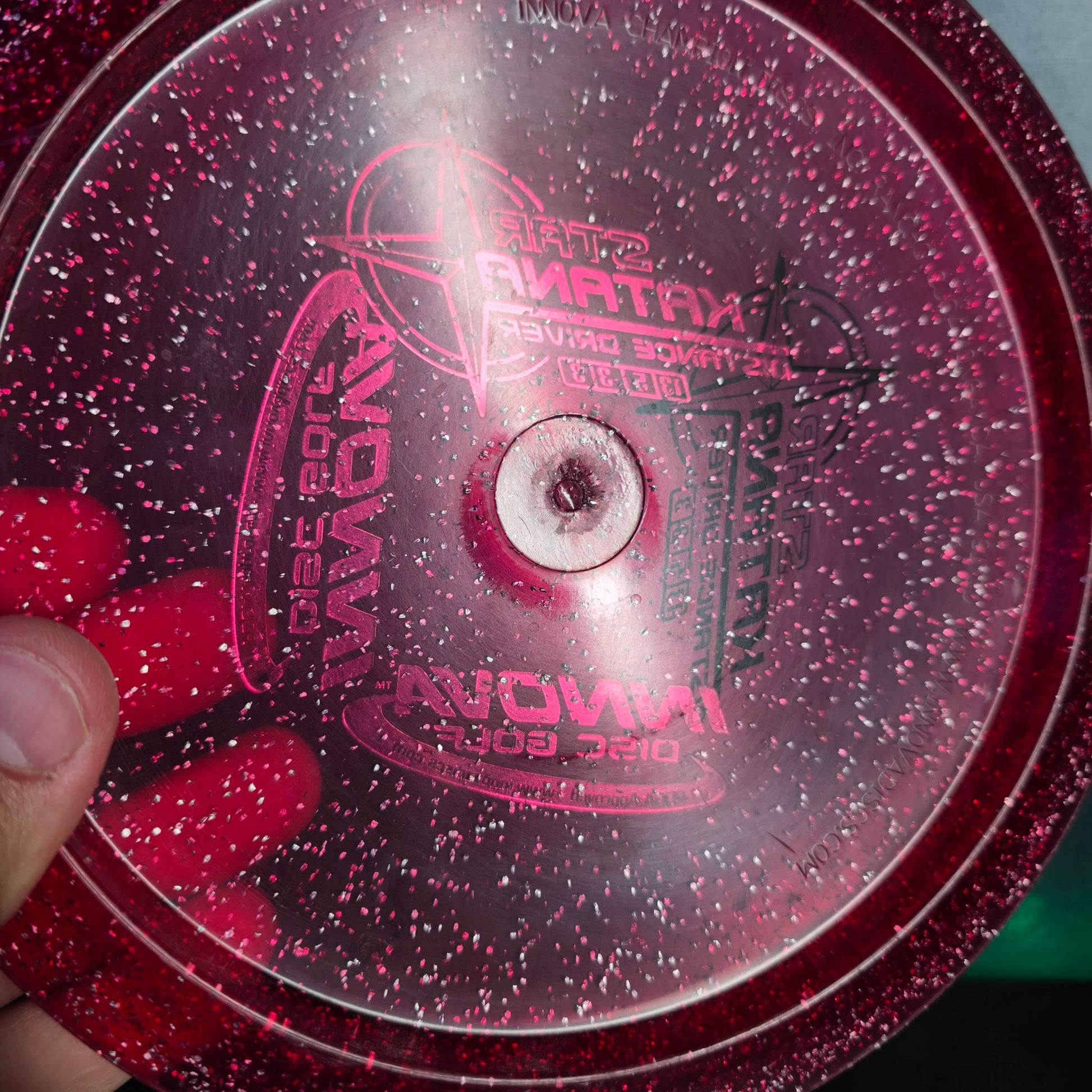 Penned Innova Metal Flake Thunderbird 175g with star katana double stamp 9/10