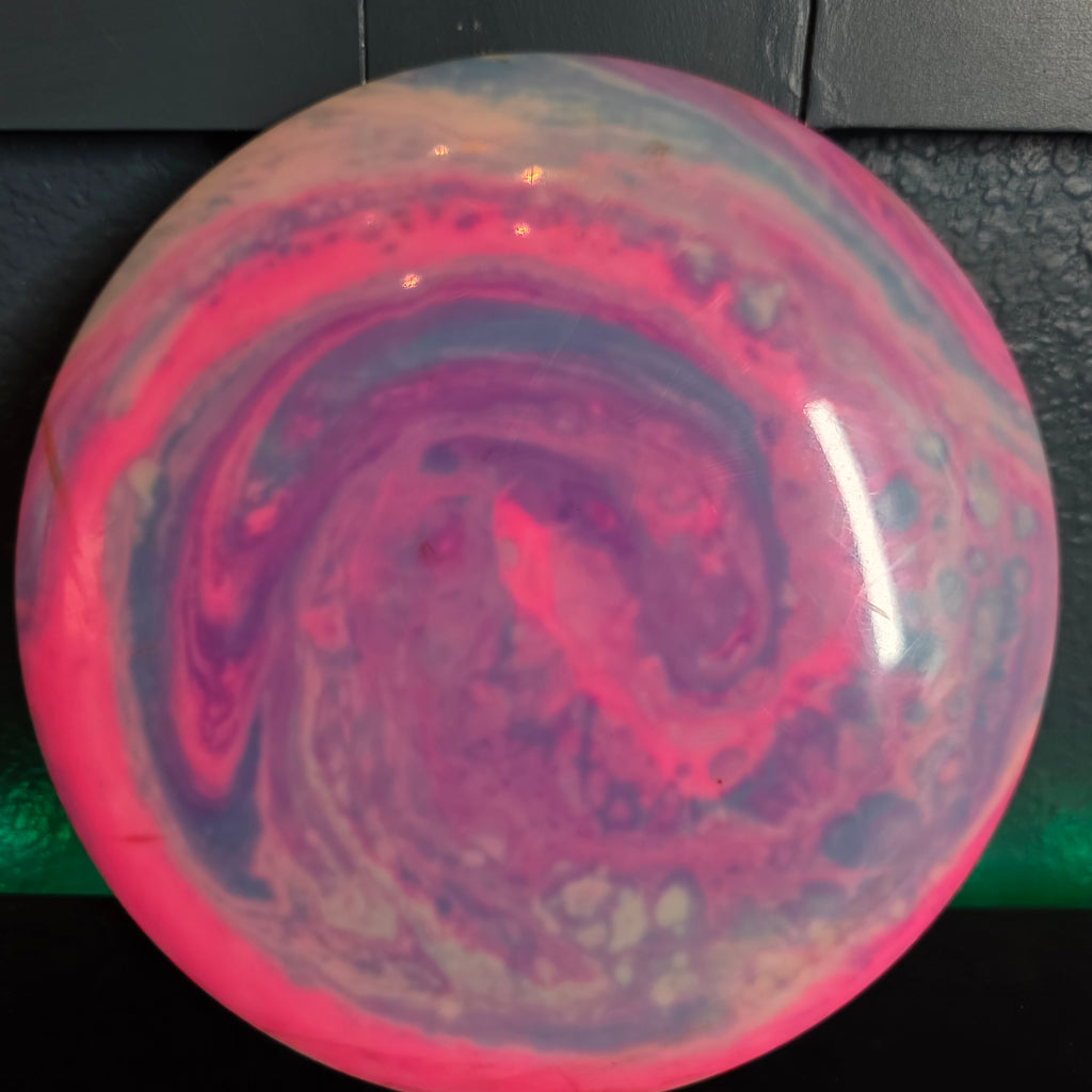Dyed Infinite Discs S-blend Emperor flat 170g 7/10 rim ink