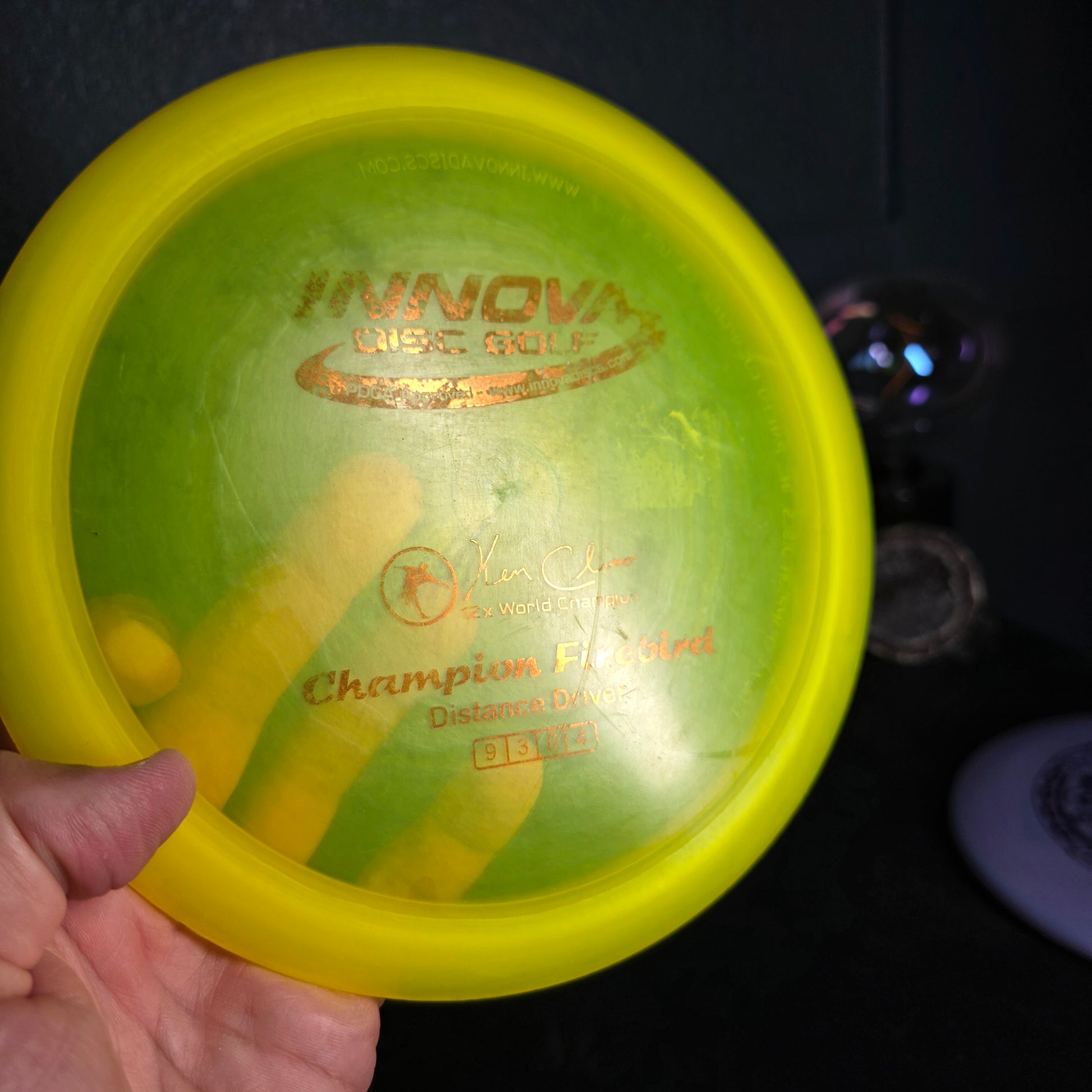 Penned Stiff Pearly Innova Champion Firebird 167g 8/10 'FB'