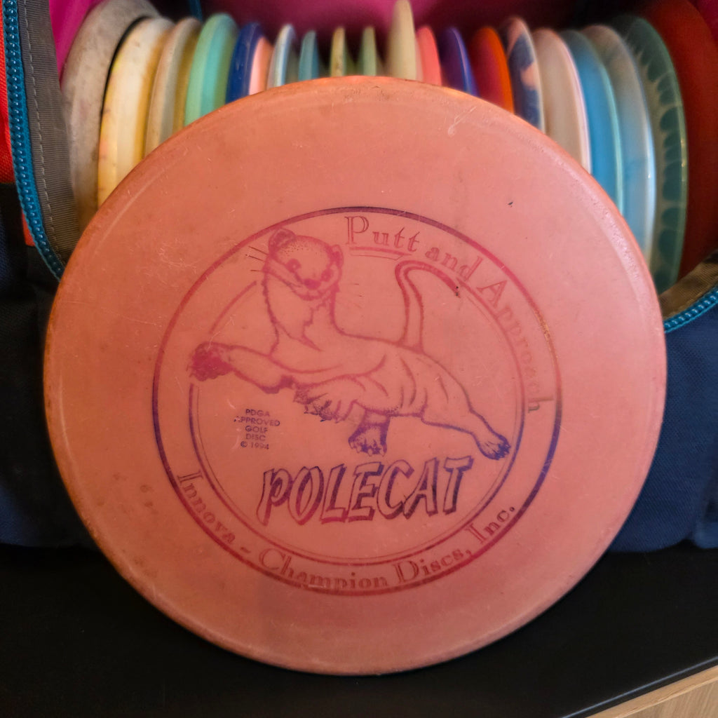 Innova Circle Stamp DX Polecat Ontario Mold 174g inked 6/10