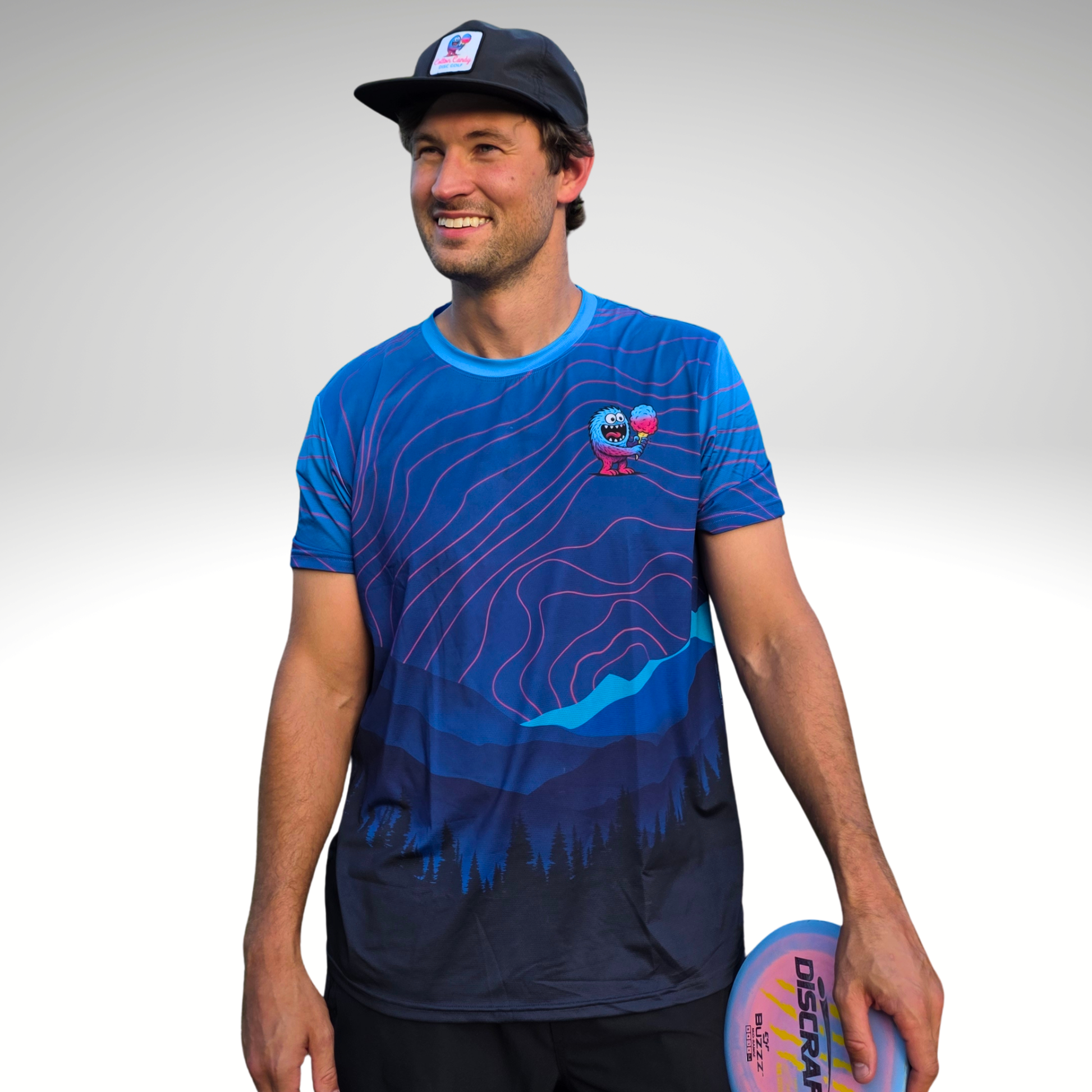 Cotton Candy Disc Golf Jersey