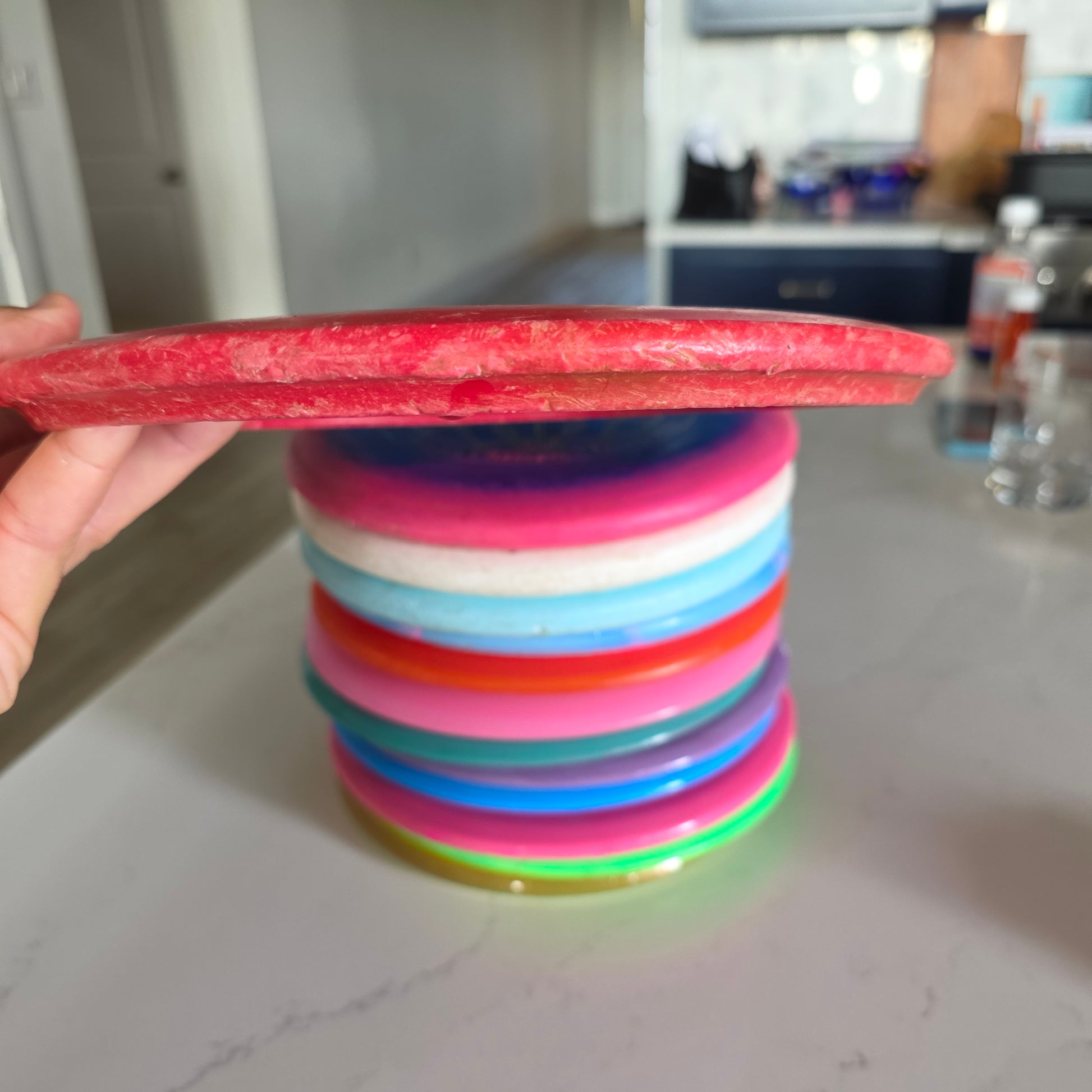 Circle stamp pfn penned Innova Dx Condor 195g ink 5/10