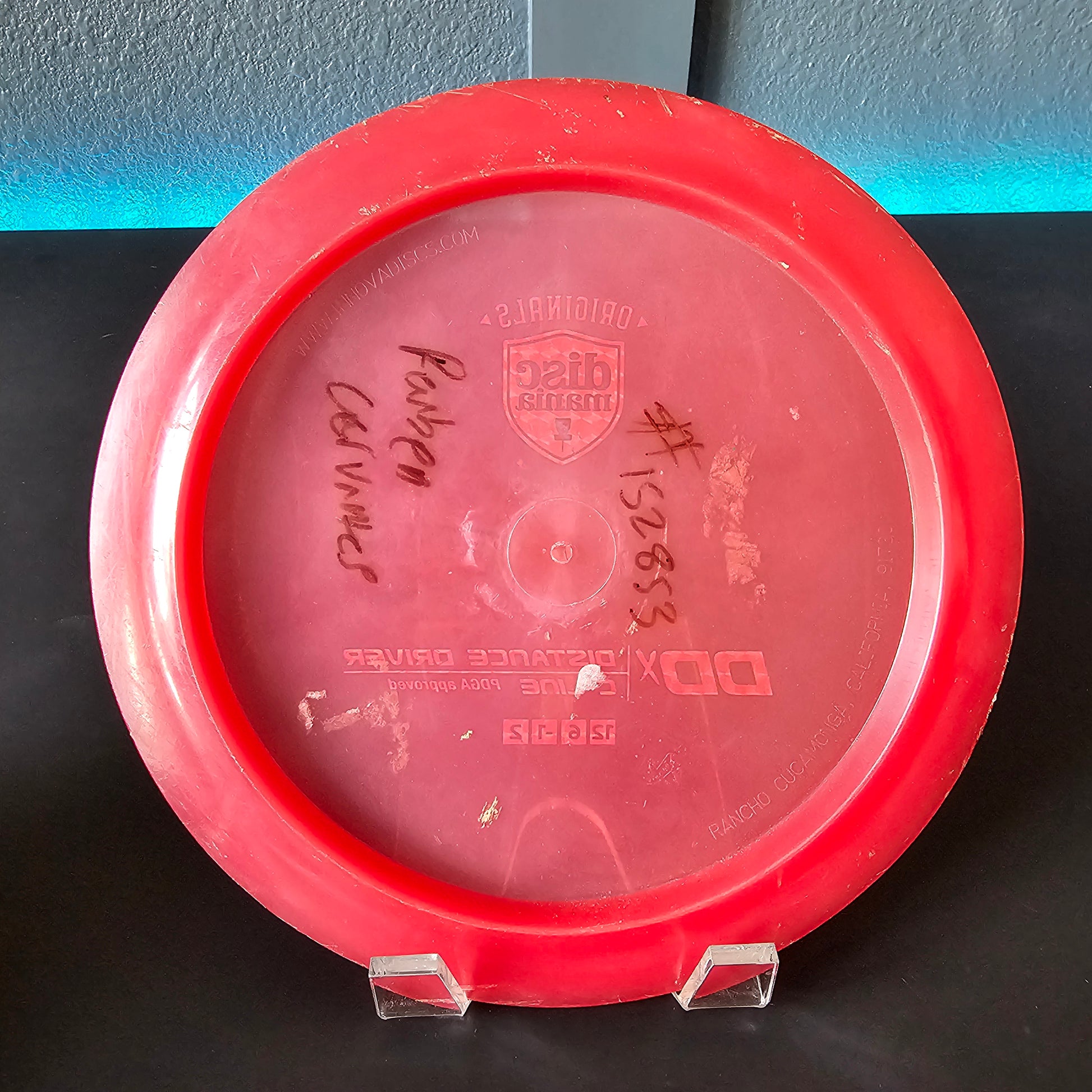 Discmania C-line DDX penned run 173g 8/10 inked