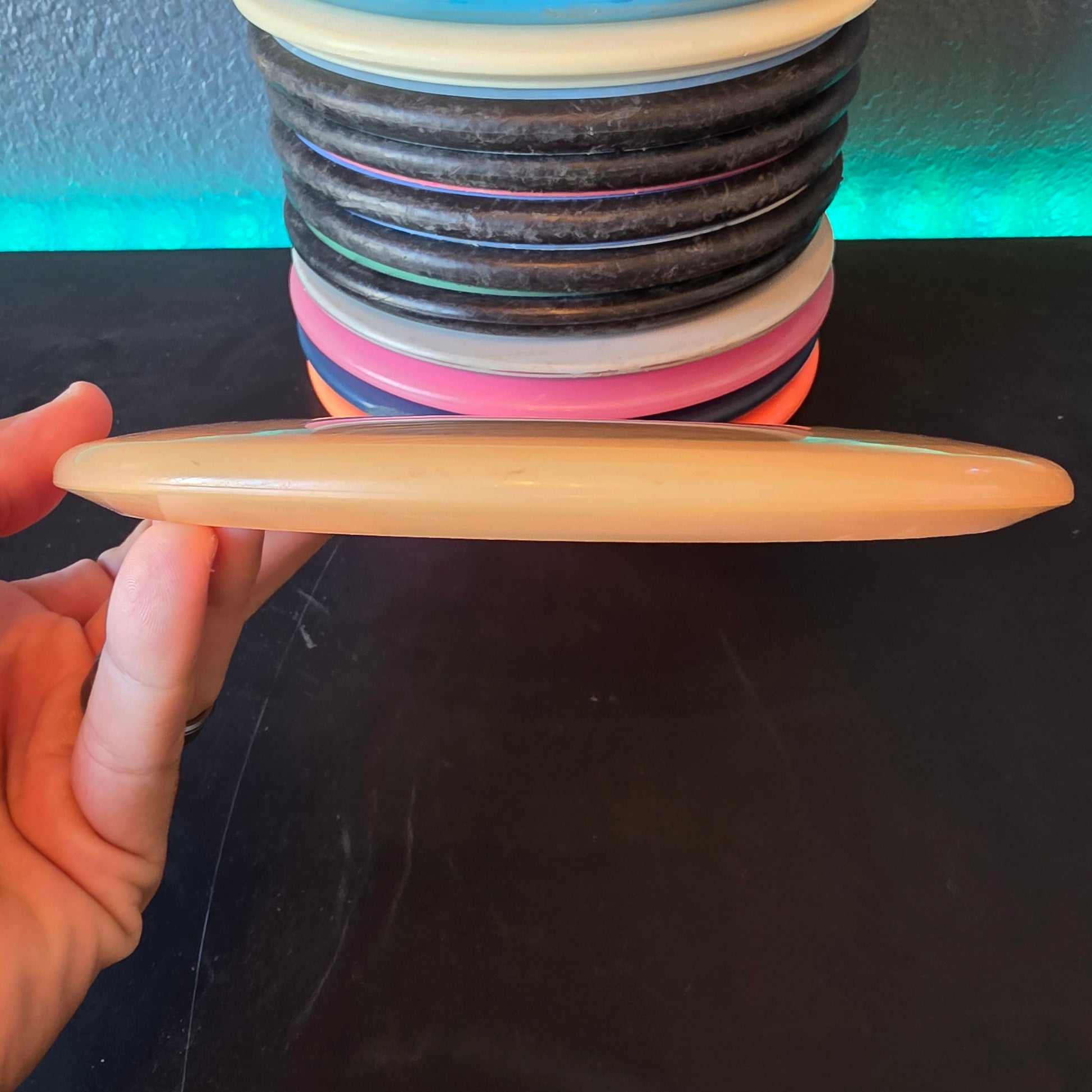 First Run Discraft Z Meteor 174.1g 7.5/10 rim ink